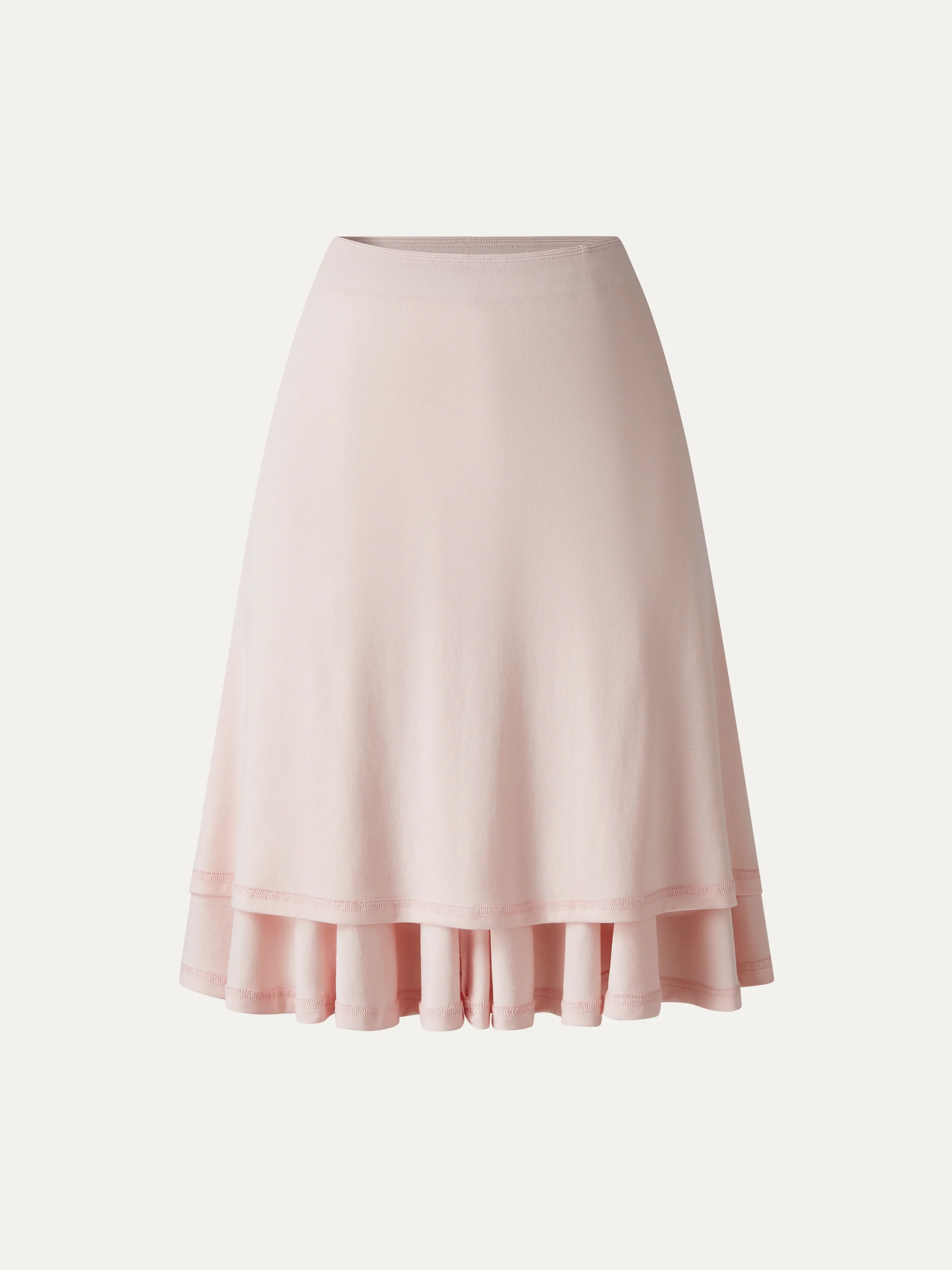 2Pcs Set Banded Hem Bra Top & Knee-Length Skirt - Image 8