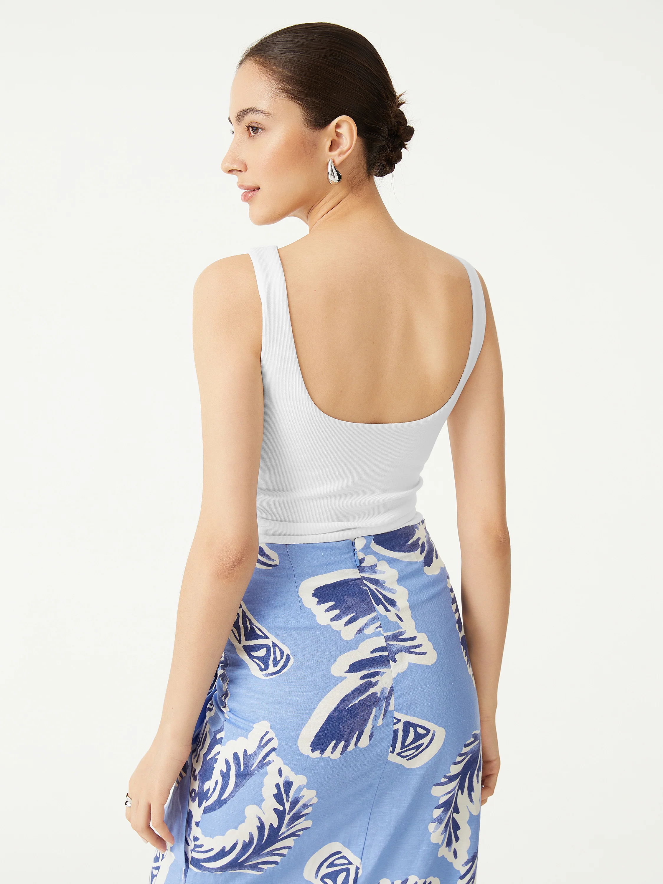 Elastic Open Back Bra Tank - Image 7