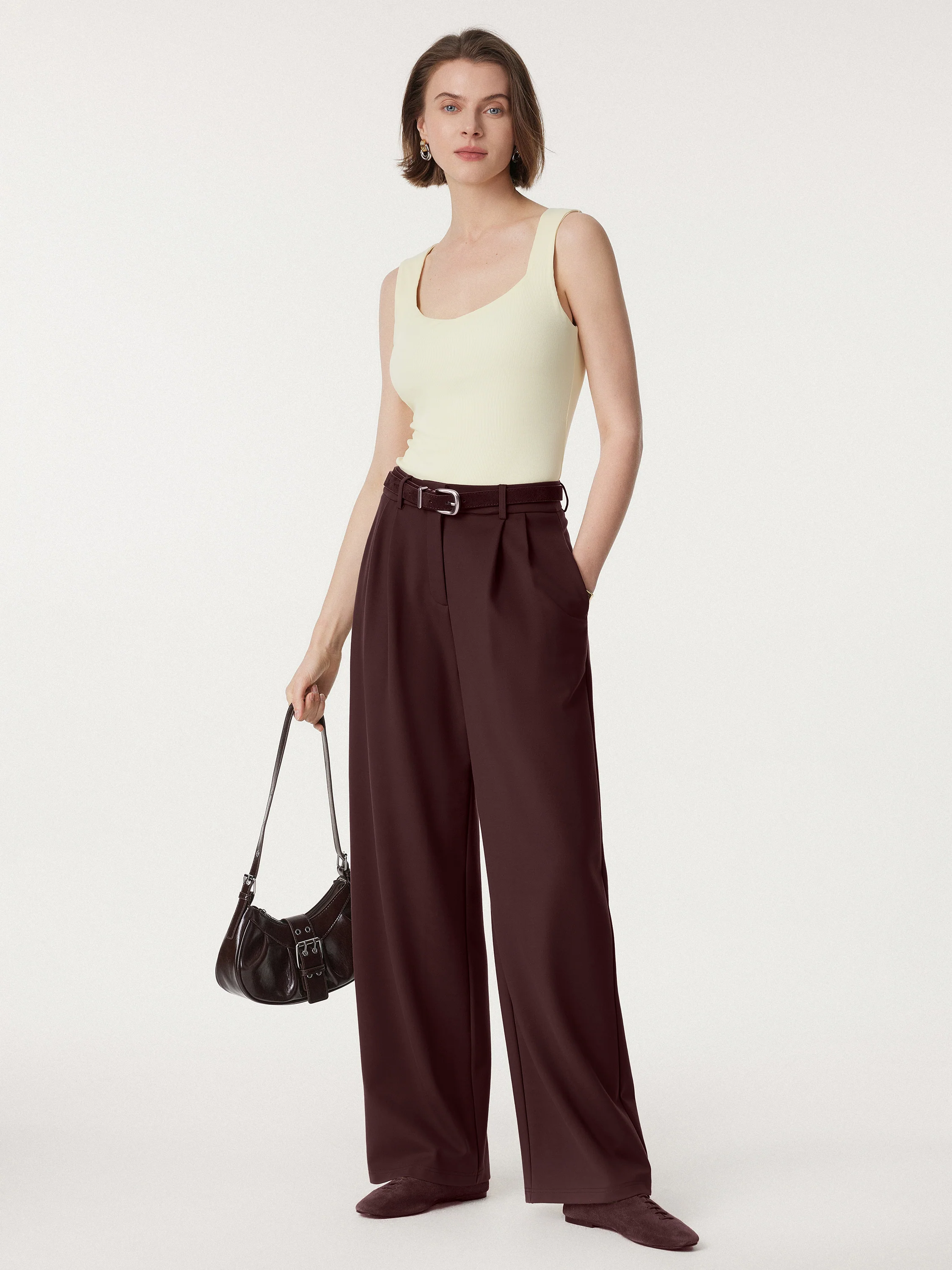 Breezy Wide Leg Pant with Pockets - Image 3