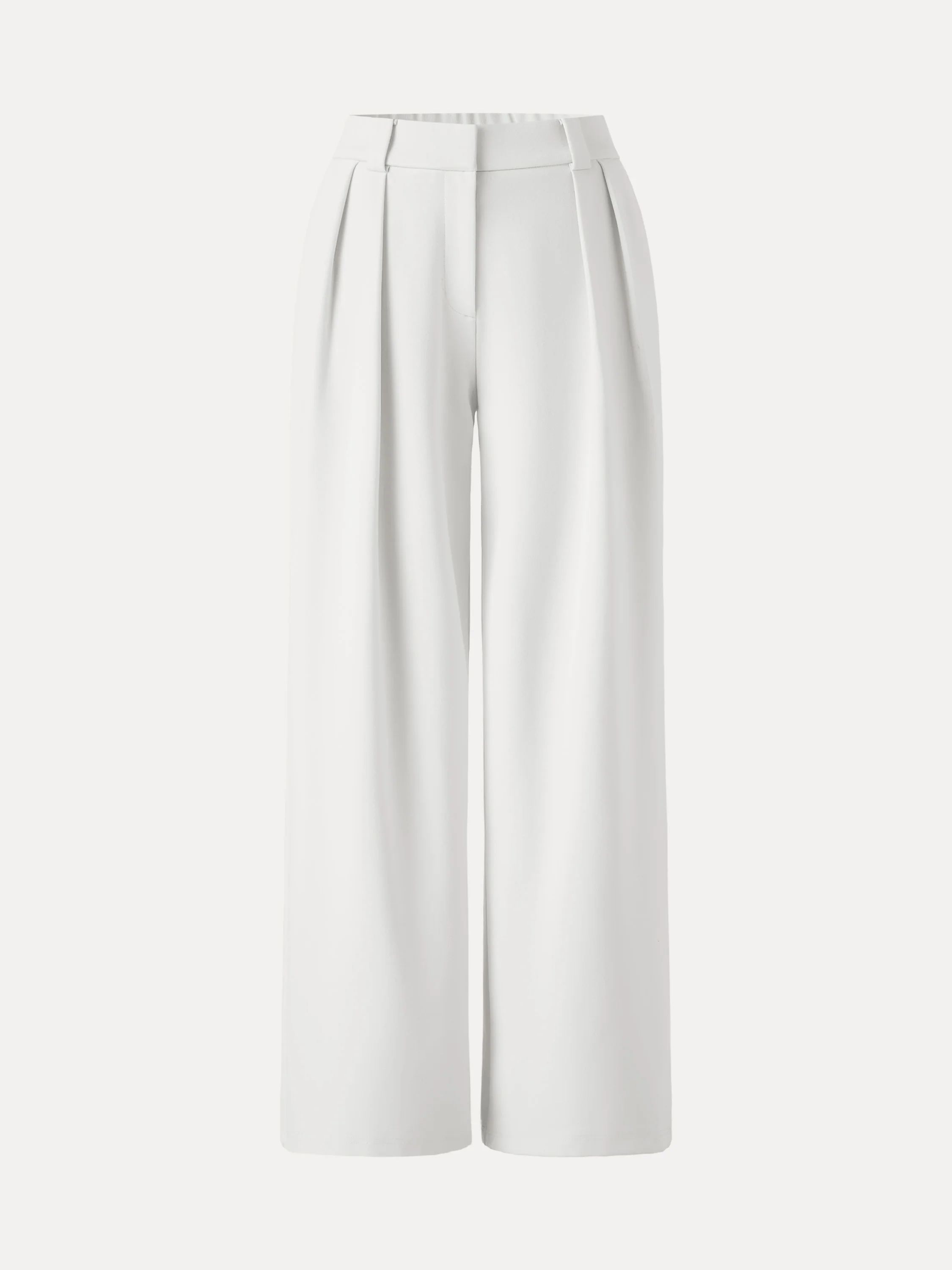 4-Way Stretch Drapey Mid Rise Wide Leg Work Pant - Image 19