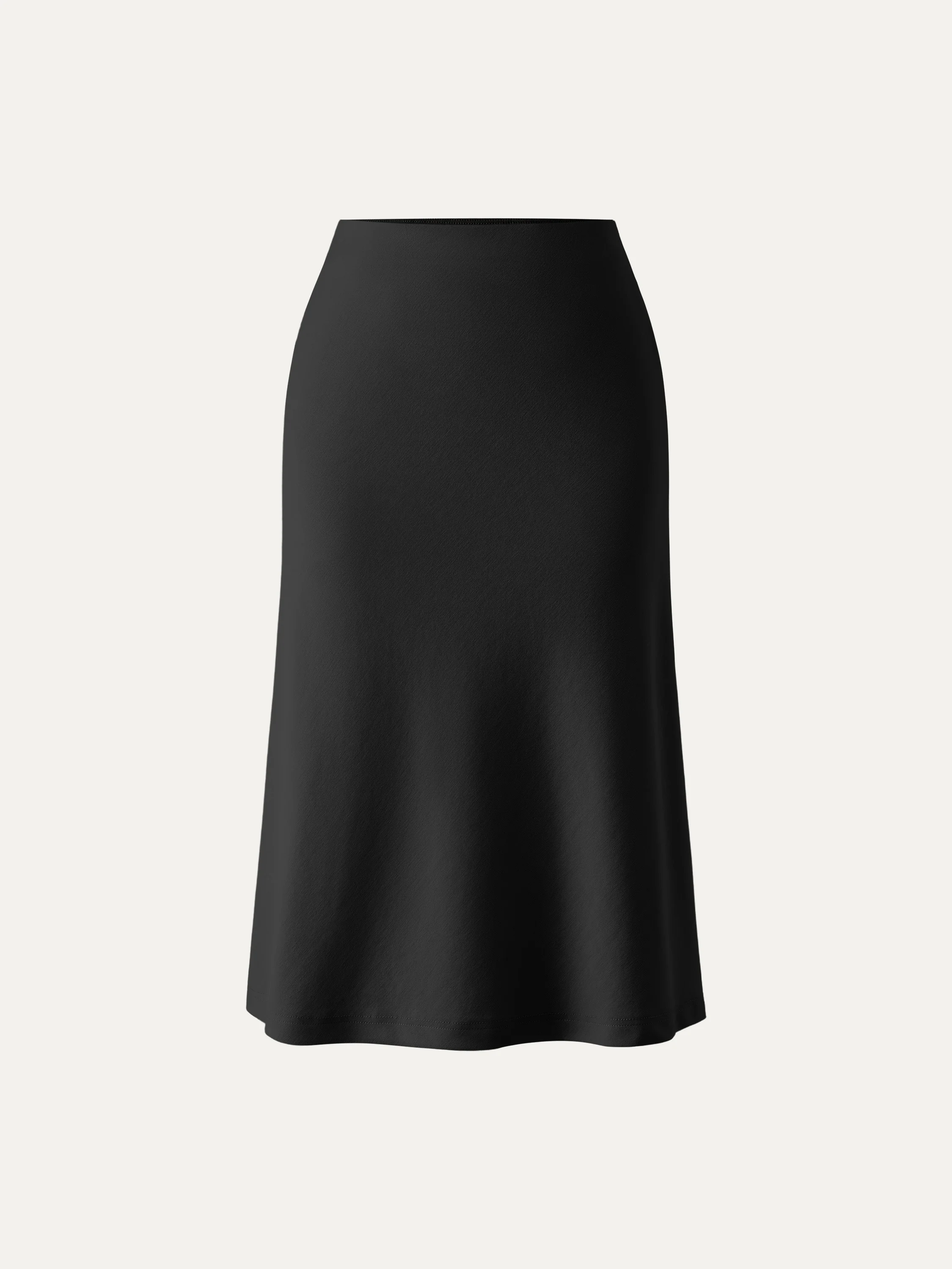 A-line Midi Skirt with Pockets - Image 4