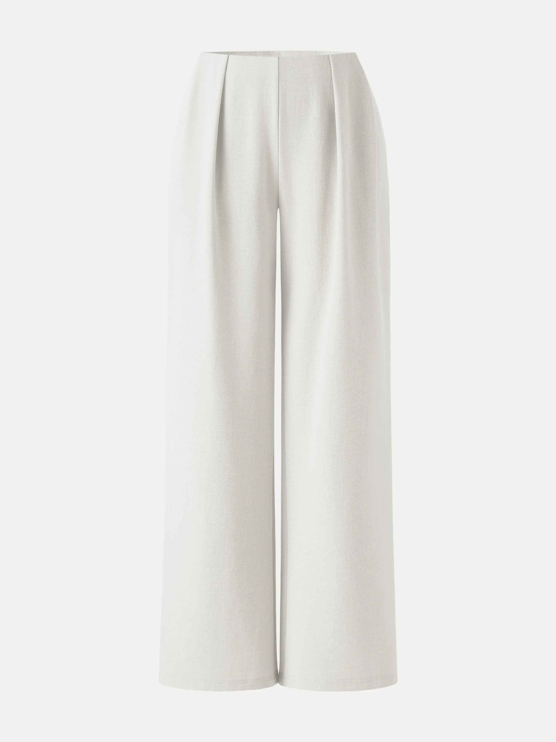 Airy Stretch Linen Wide Flare Pant with Pockets - Image 3