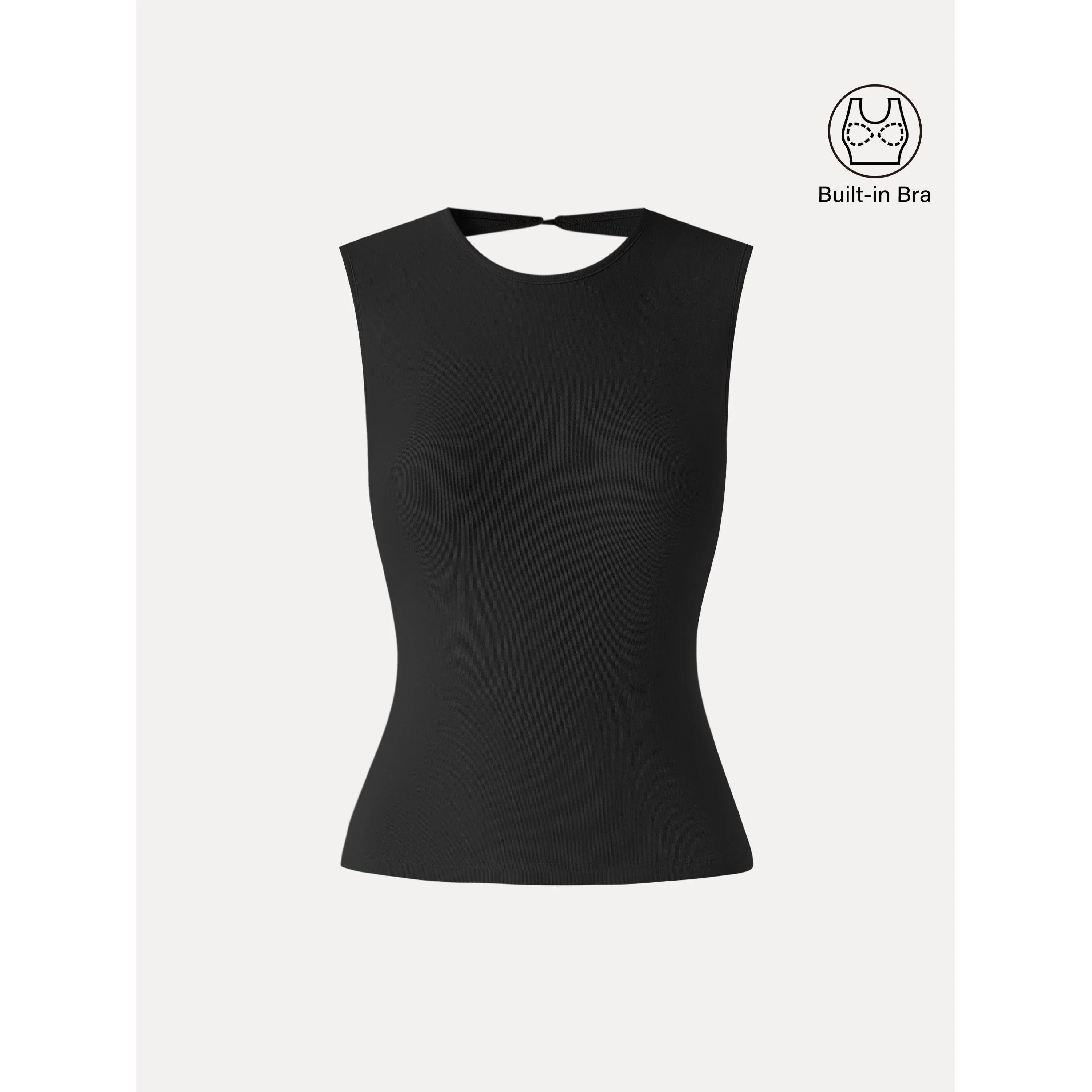 Back Smoothing Cooling Open-Back Bandless Bra Tank - Image 12