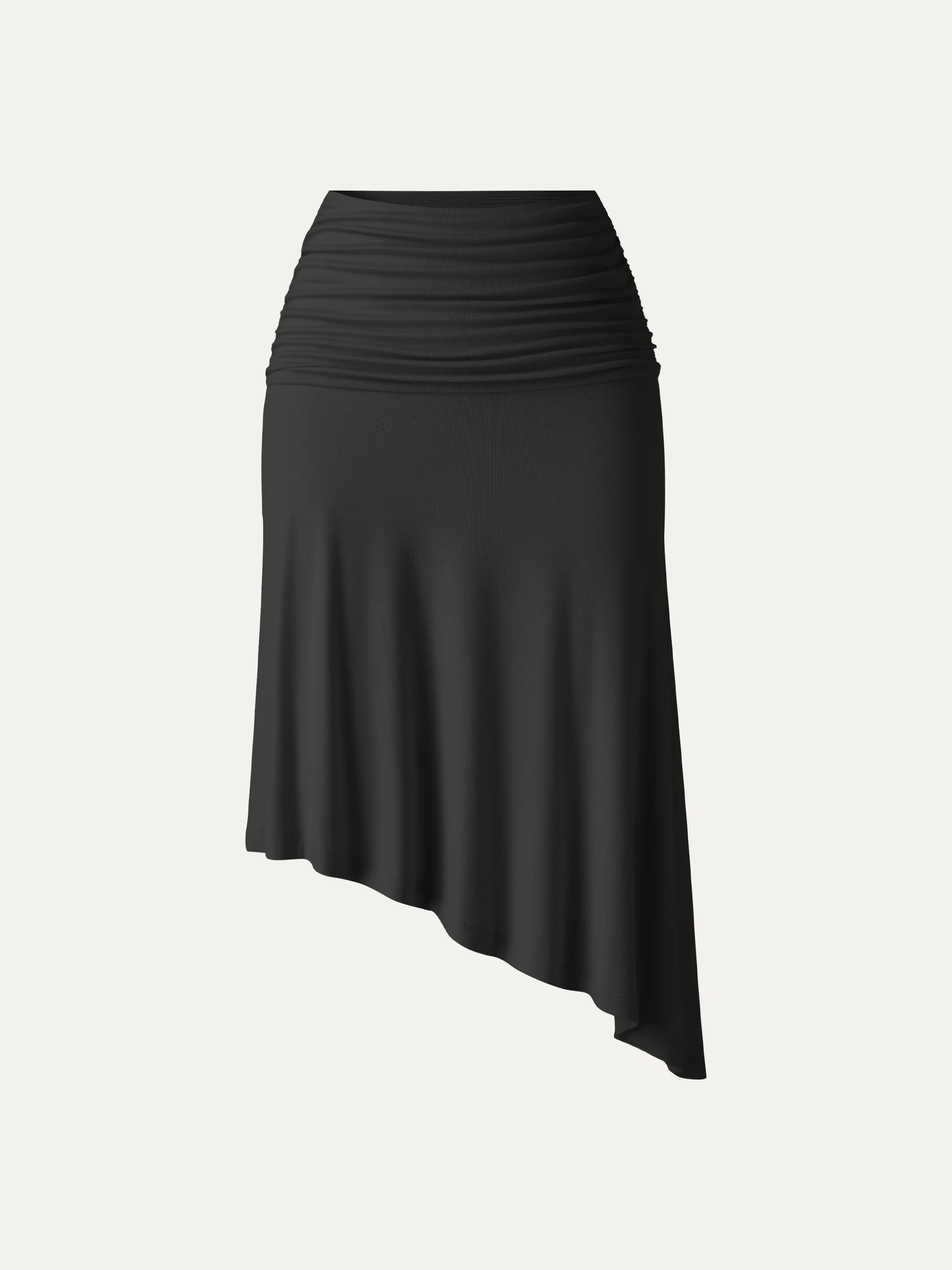 CoolTouch Asymmetrical Ruched Skirt - Image 11