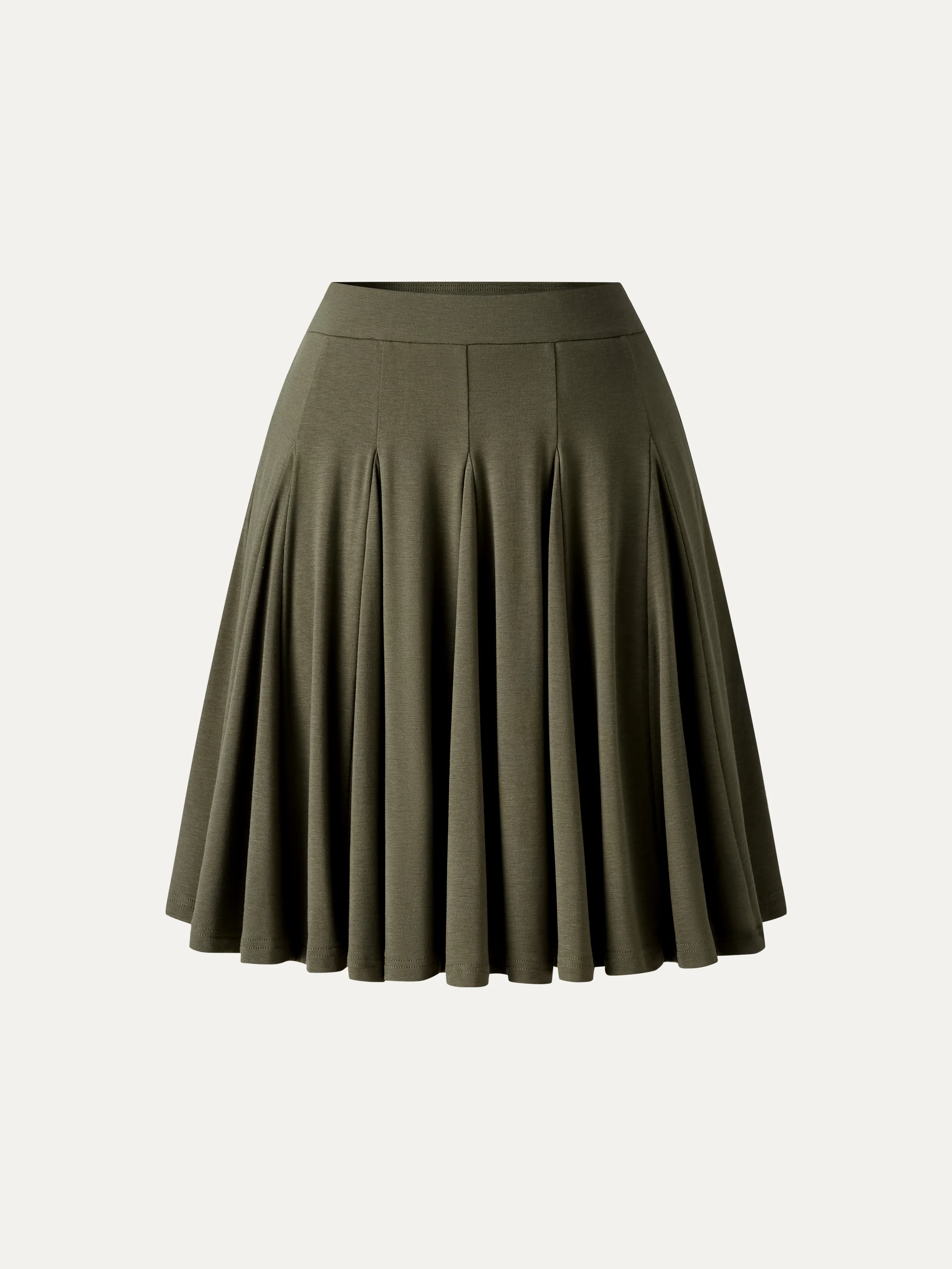 CoolTouch Godet Hem Knee-Length Flare Skirt - Image 12