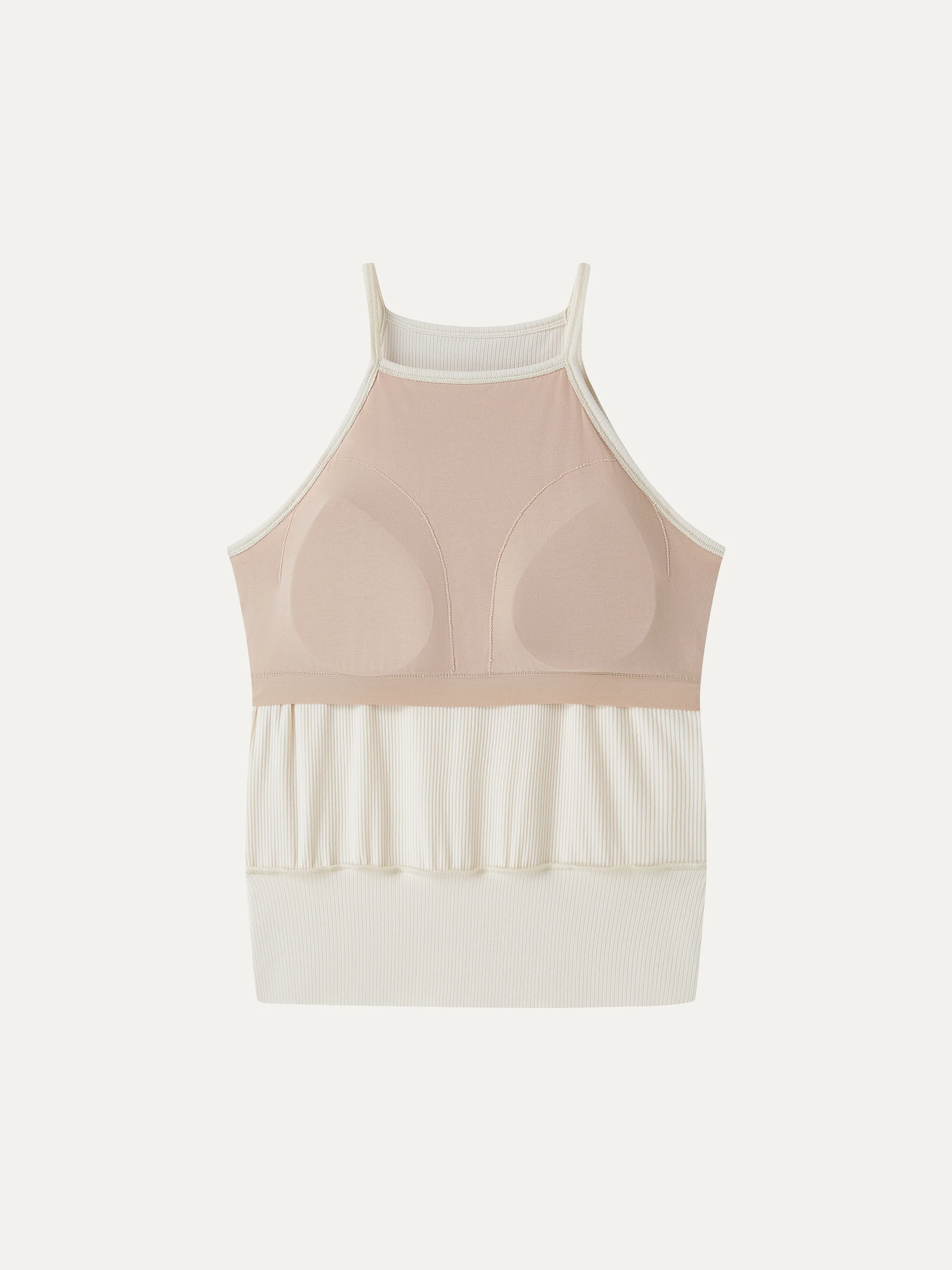 CoolTouch High Square Neck Banded Hem Bra Top - Image 9