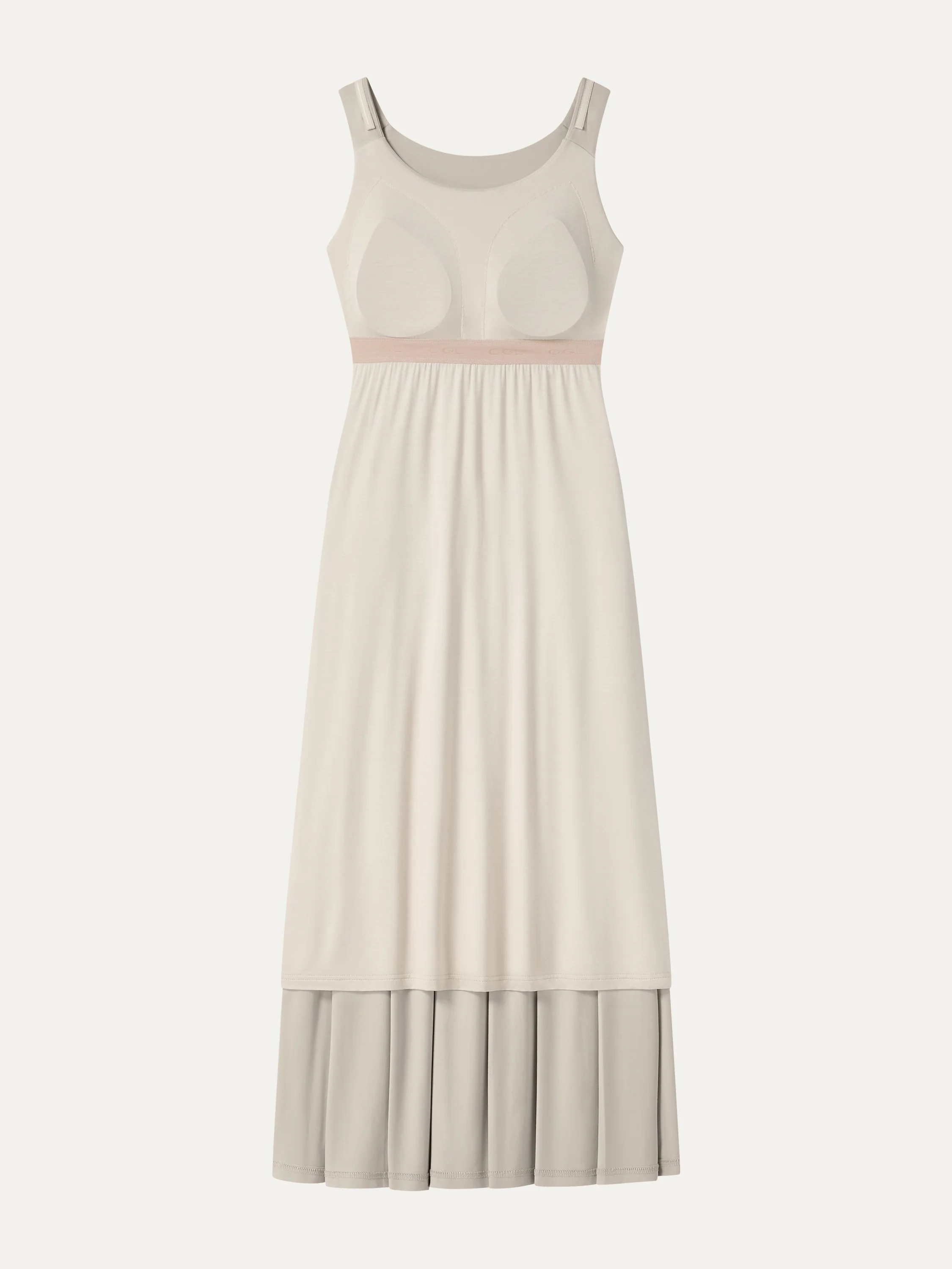 CoolTouch Multi-Wear Pleated Midi Bra Dress - Image 10