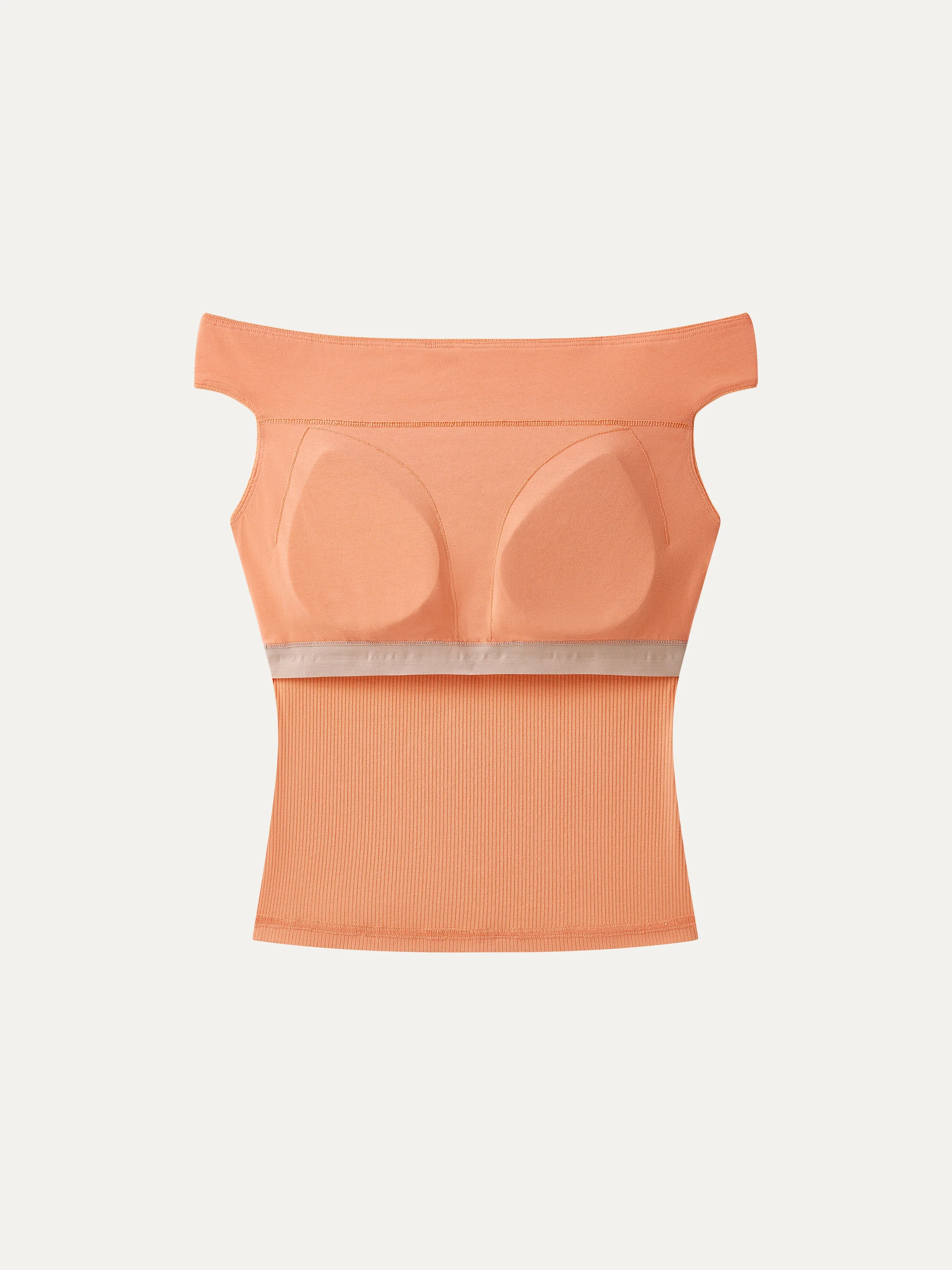 CoolTouch Off-the-Shoulder Contour Bra Top - Image 8