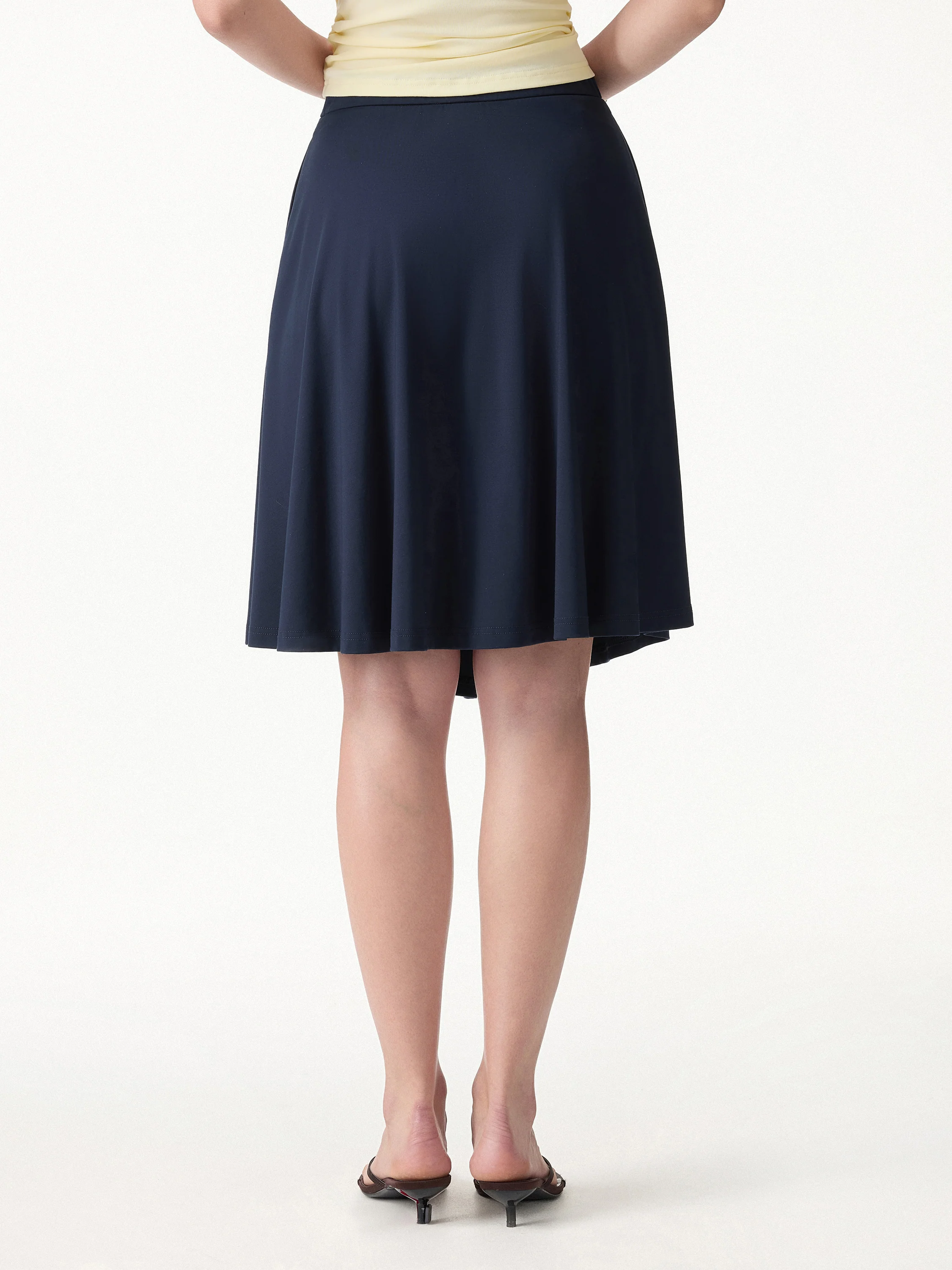 CoolTouch Ponte Circle Skirt with Pockets - Image 7