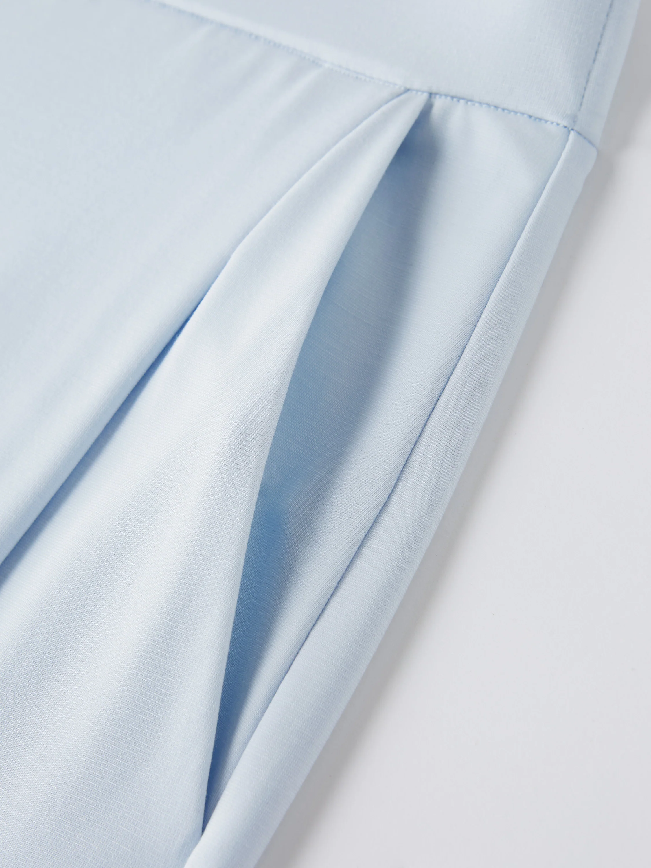 CoolTouch Ponte Mid Rise Wide Leg Pants with Pockets - Image 11