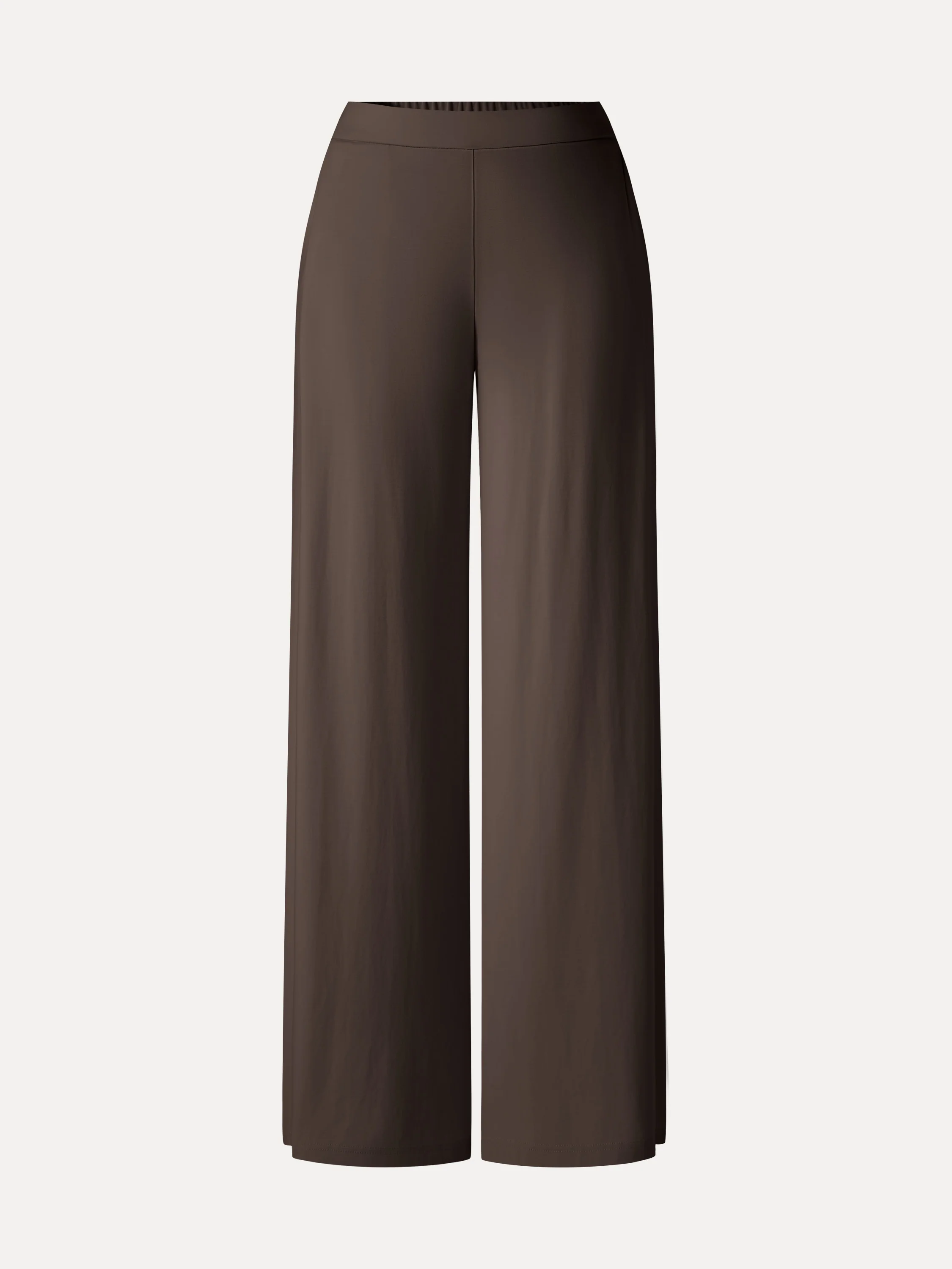 CoolTouch Ponte Mid Rise Wide Leg Pants with Pockets - Image 14