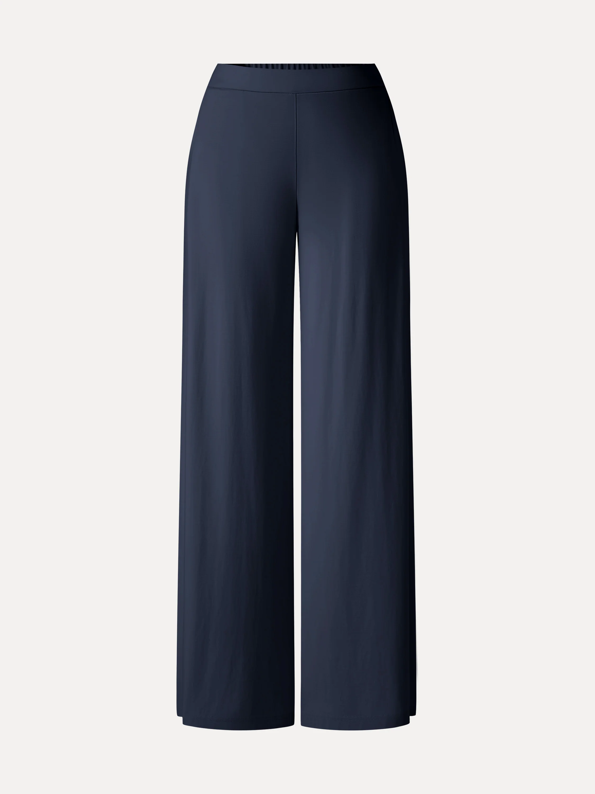 CoolTouch Ponte Mid Rise Wide Leg Pants with Pockets - Image 16
