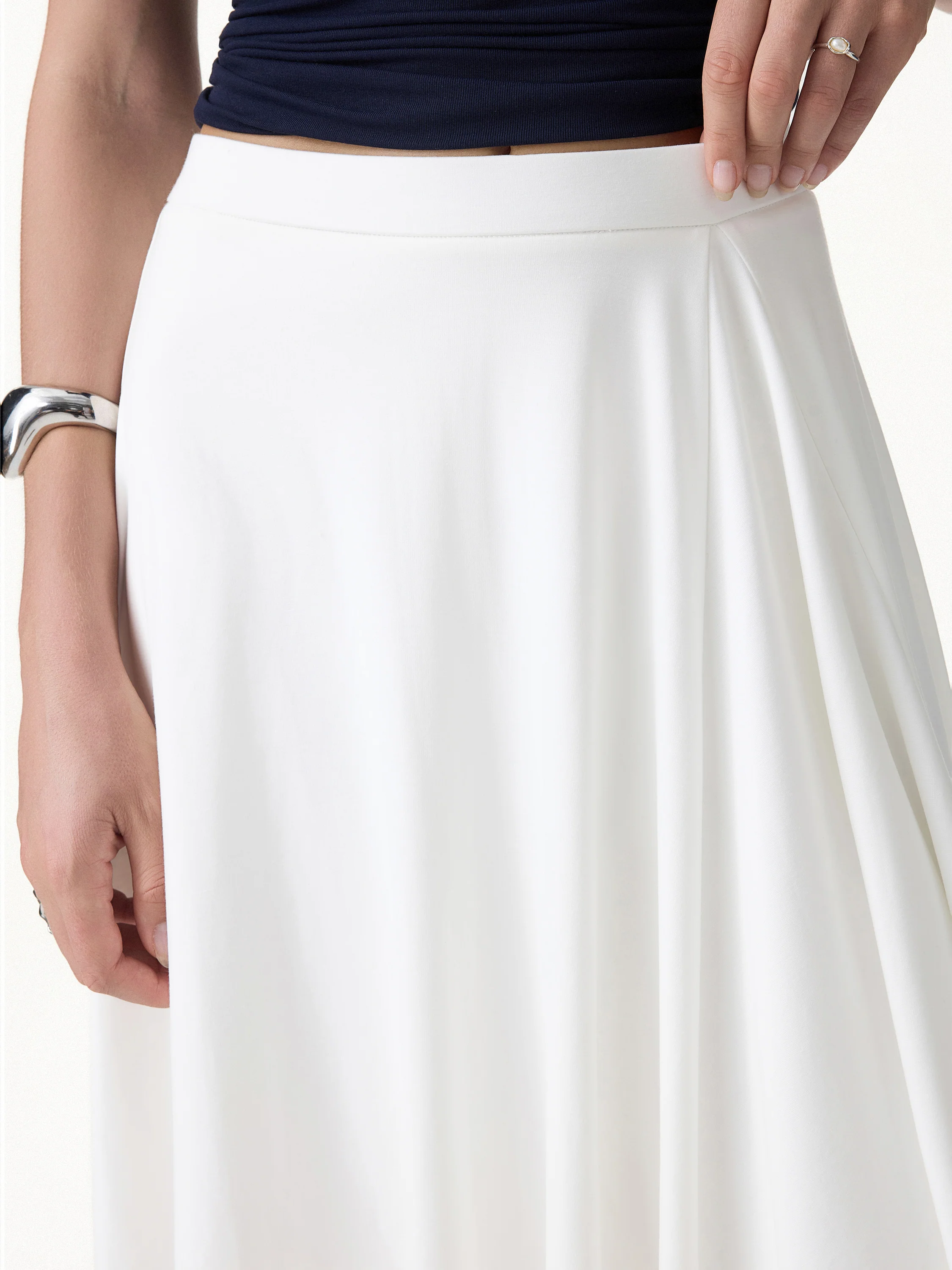 CoolTouch Ponte Midi Circle Skirt - Image 2