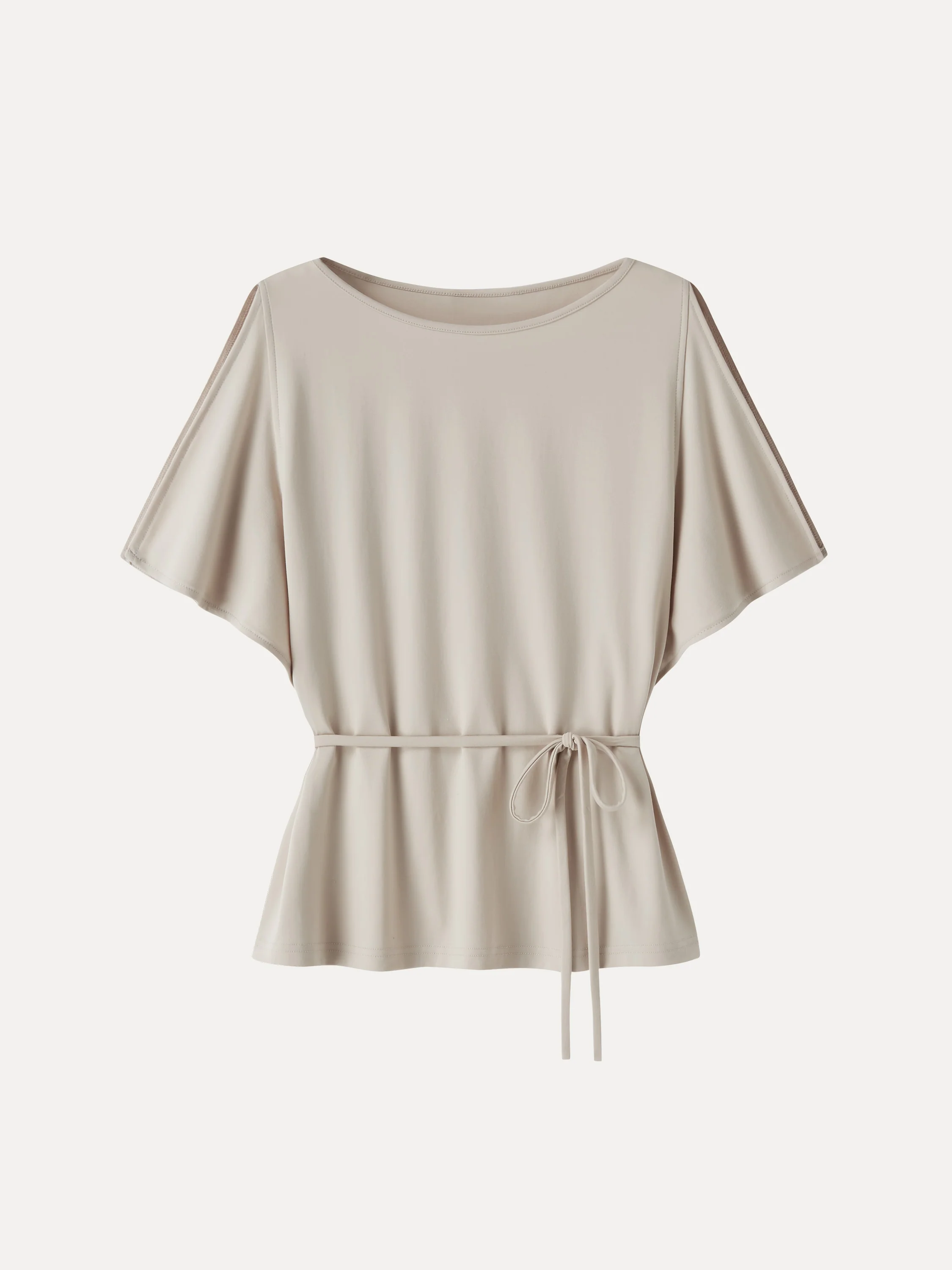 CoolTouch Relaxed Boatneck Self-Tie Top - Image 12