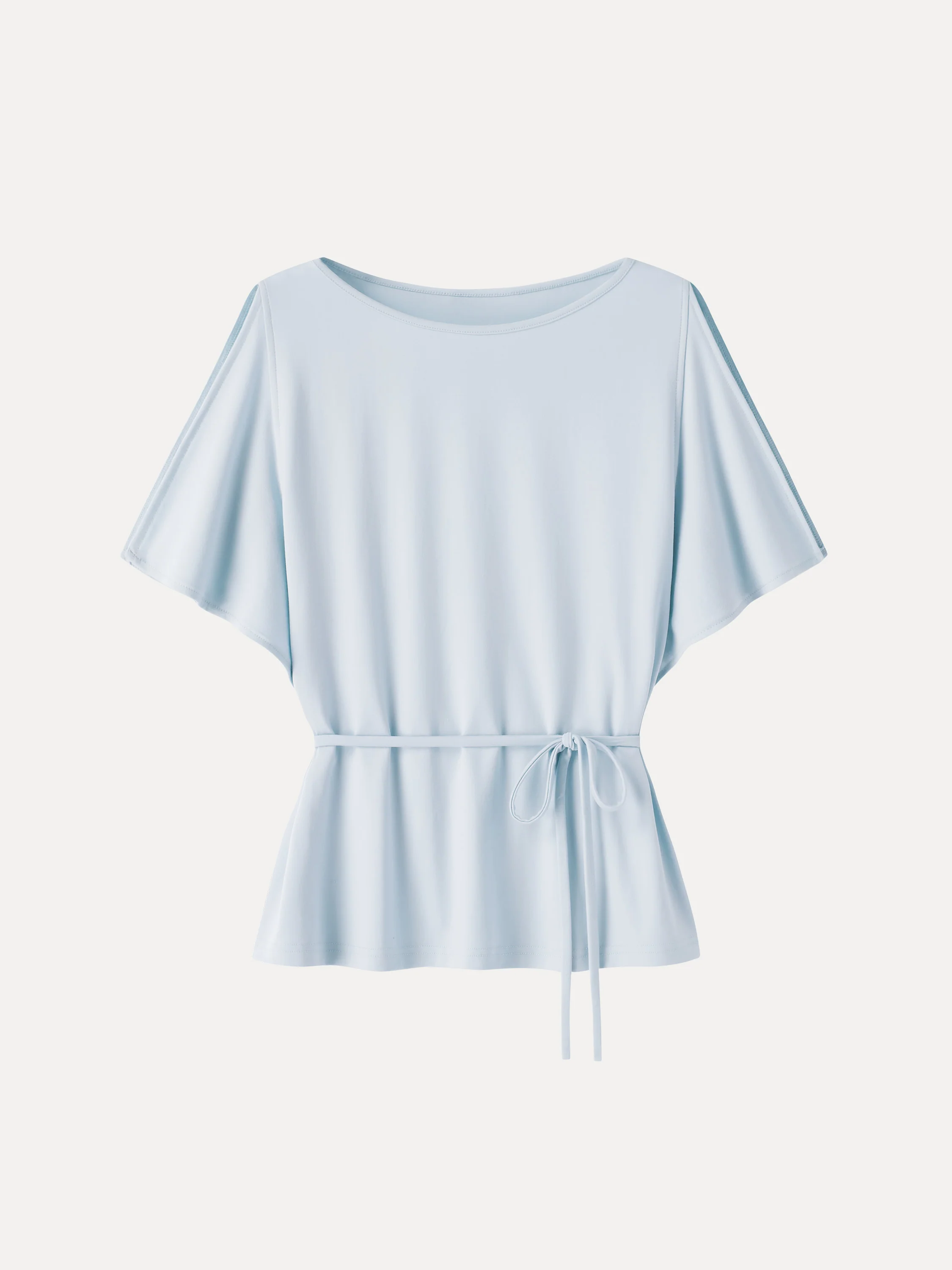 CoolTouch Relaxed Boatneck Self-Tie Top - Image 13