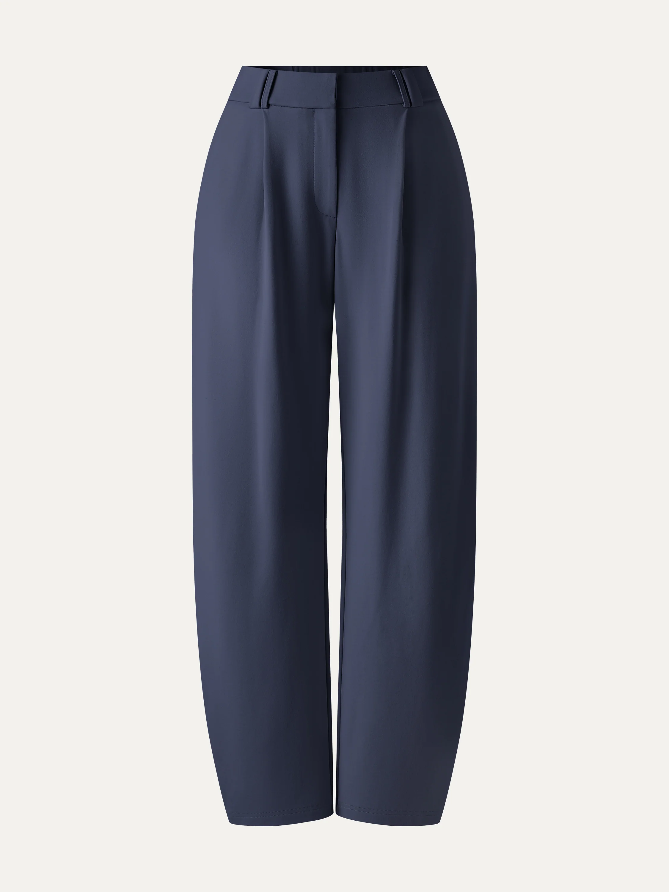 CoolTouch Stretch Ponte High Rise Cropped Barrel Pants - Image 15