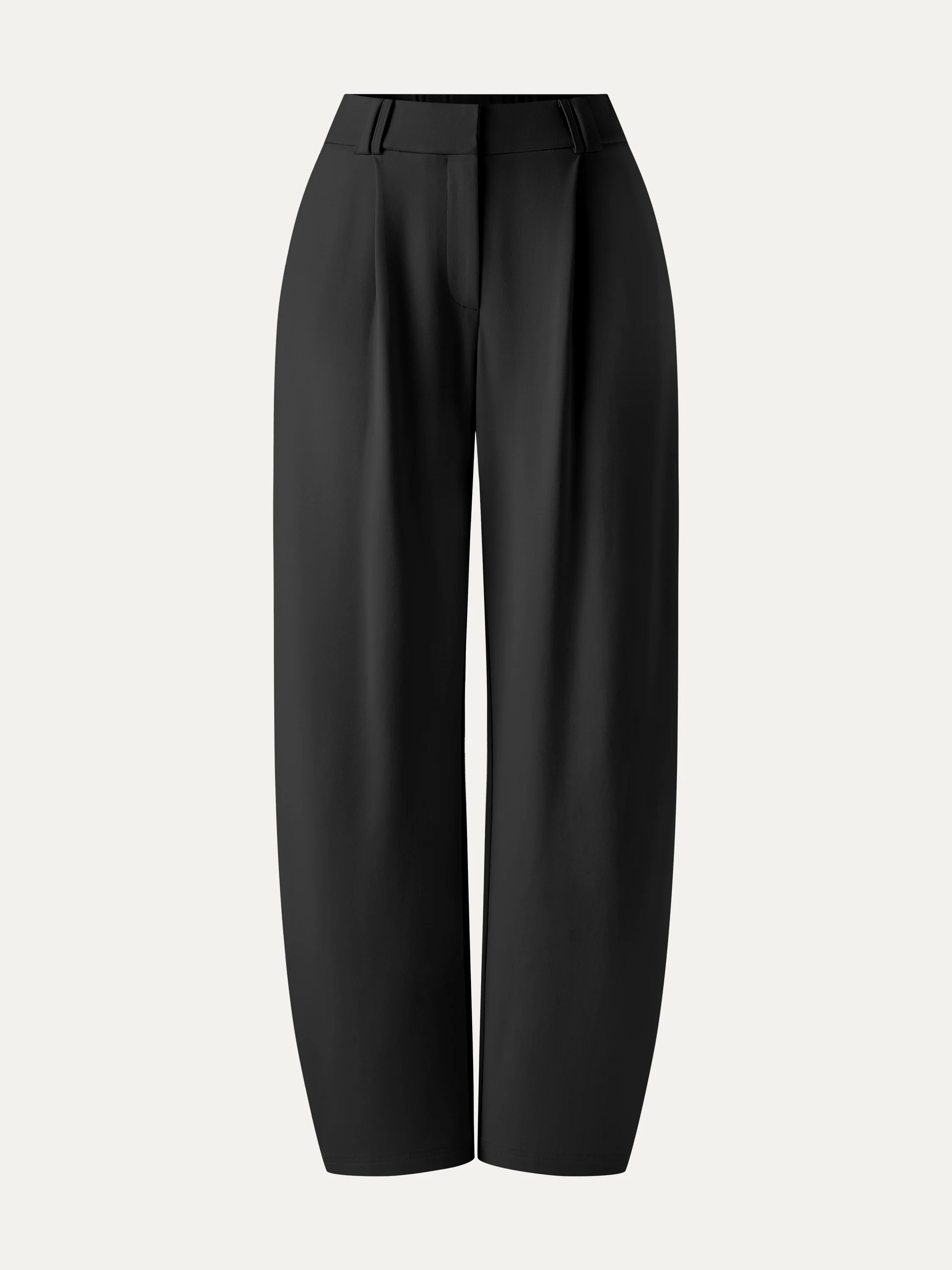 CoolTouch Stretch Ponte High Rise Cropped Barrel Pants - Image 16