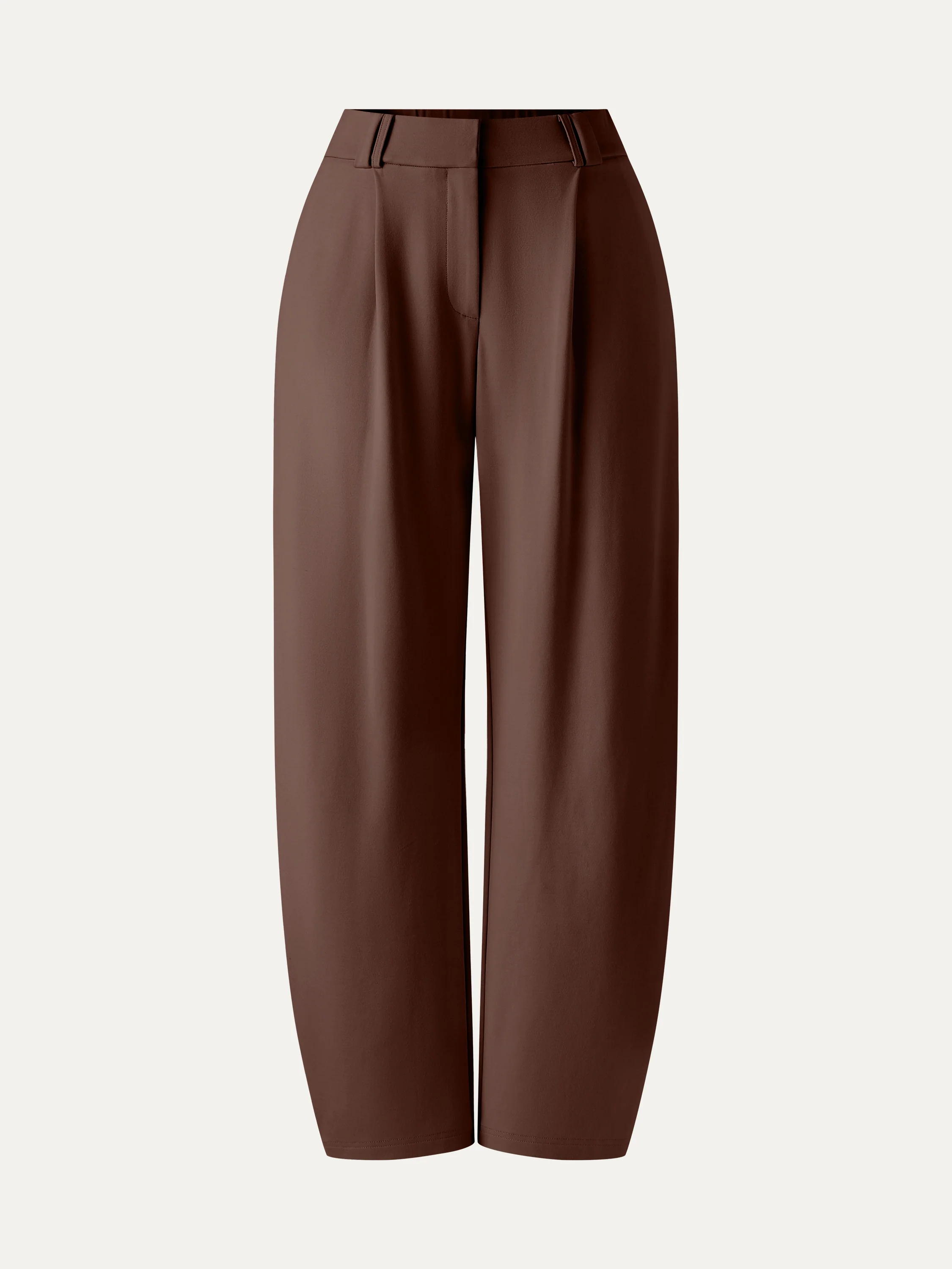 CoolTouch Stretch Ponte High Rise Cropped Barrel Pants - Image 17