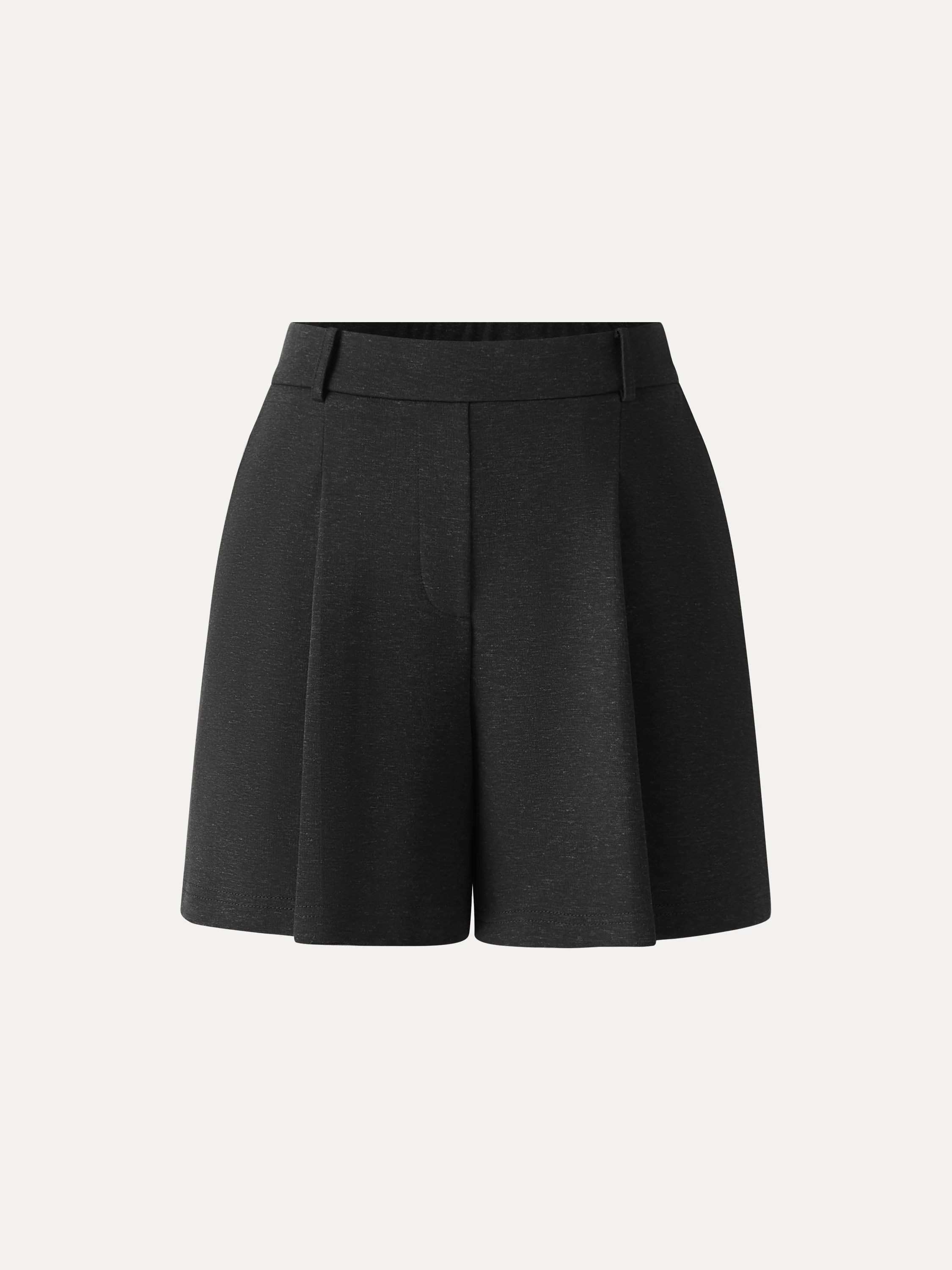 Cotton-Linen Blend Tailored Shorts - Image 12