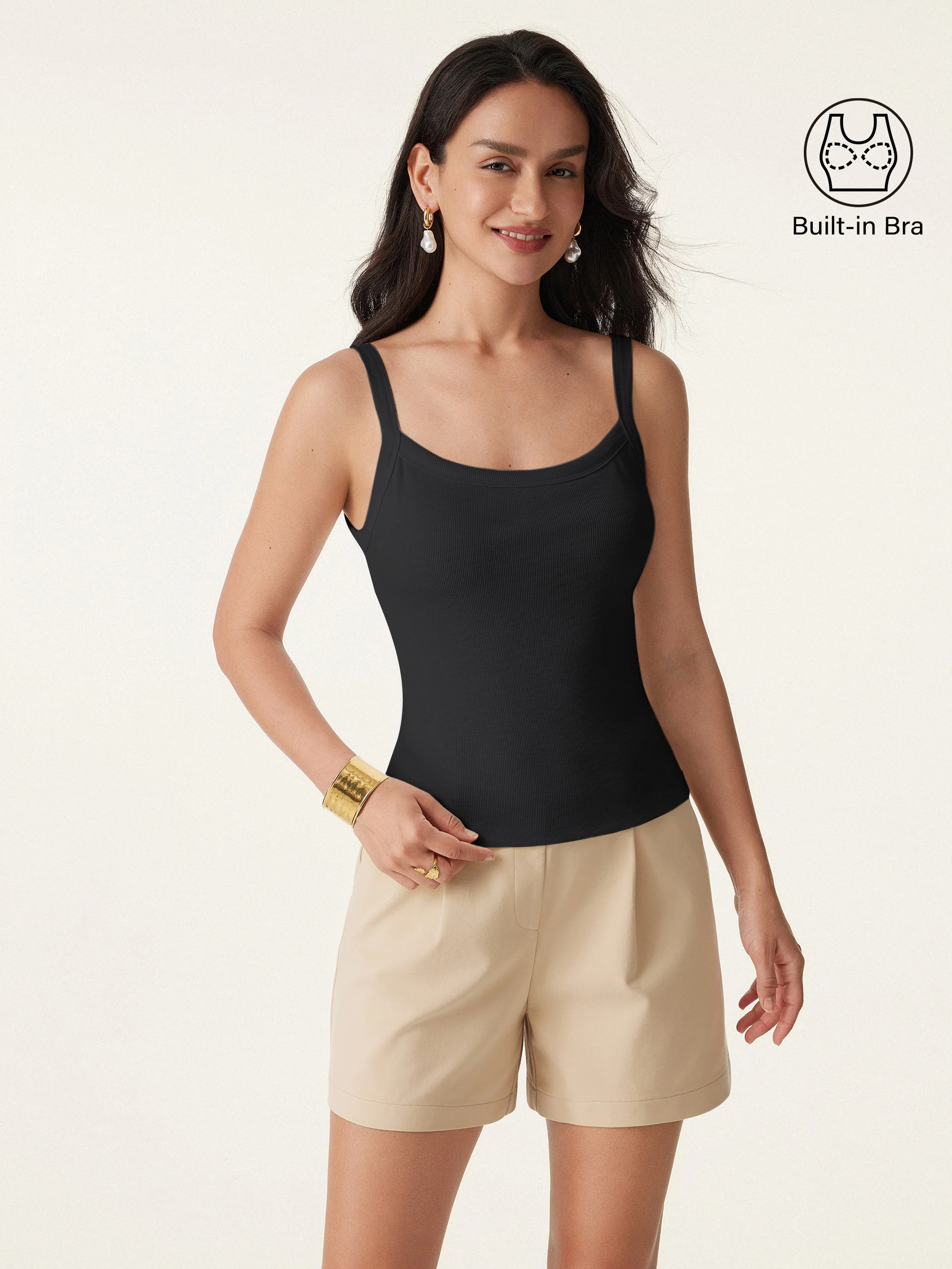 Everyday Cotton Low Back New Airy Bra Tank - Image 4