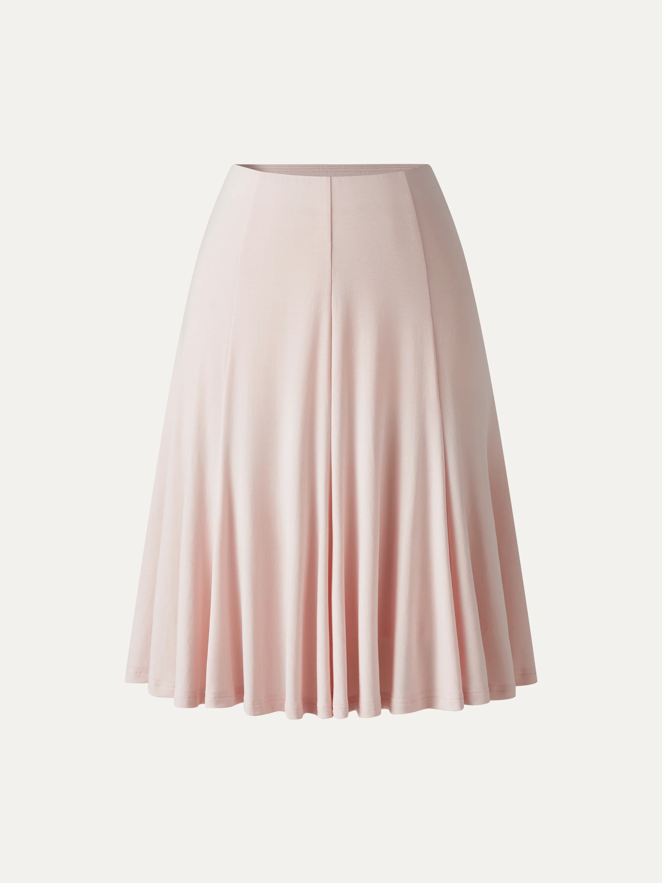 Lyocell Mermaid Hem Knee-Length Skirt - Image 10