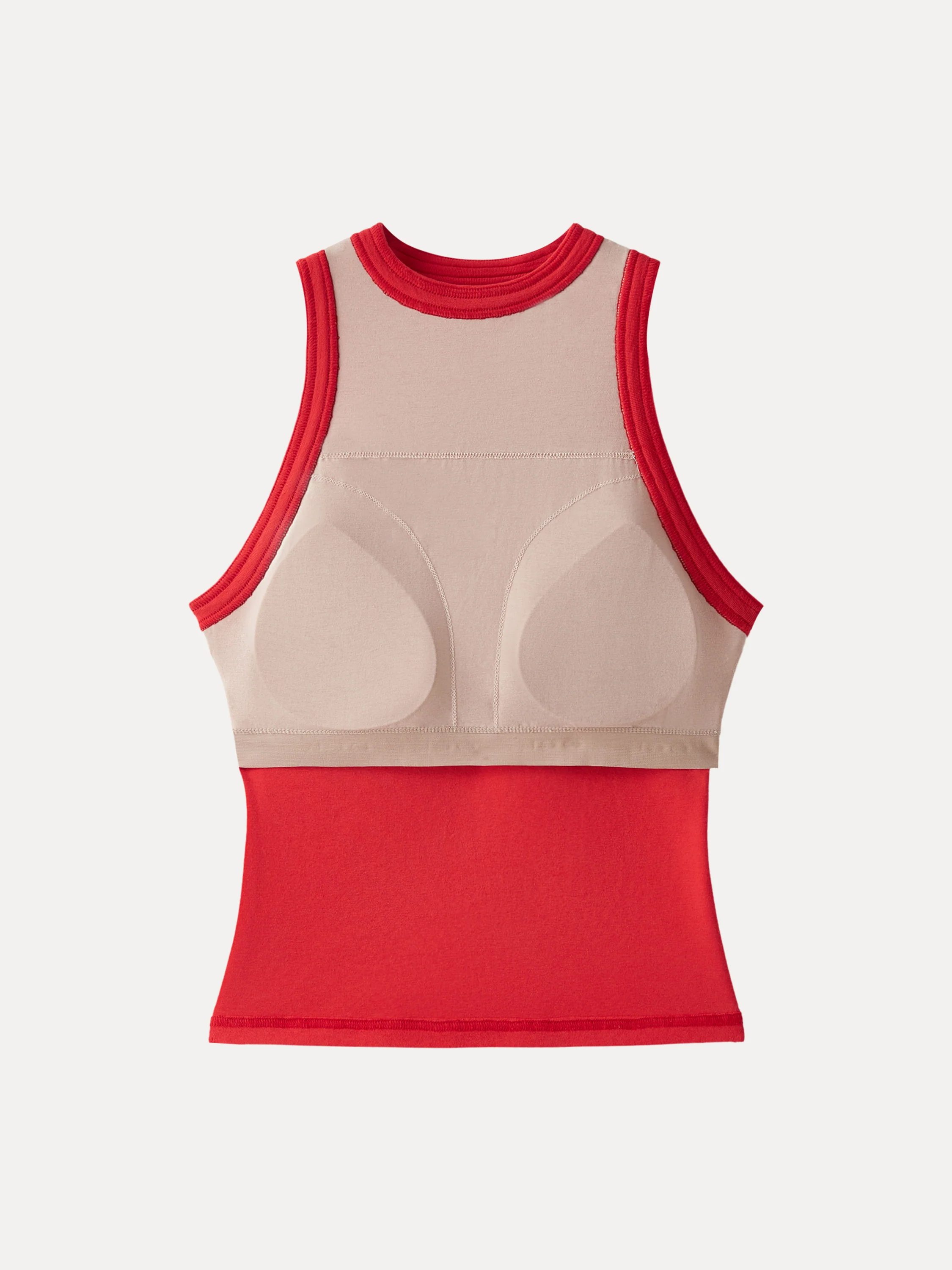 Lyocell Perkins Collar Bra Tank - Image 8