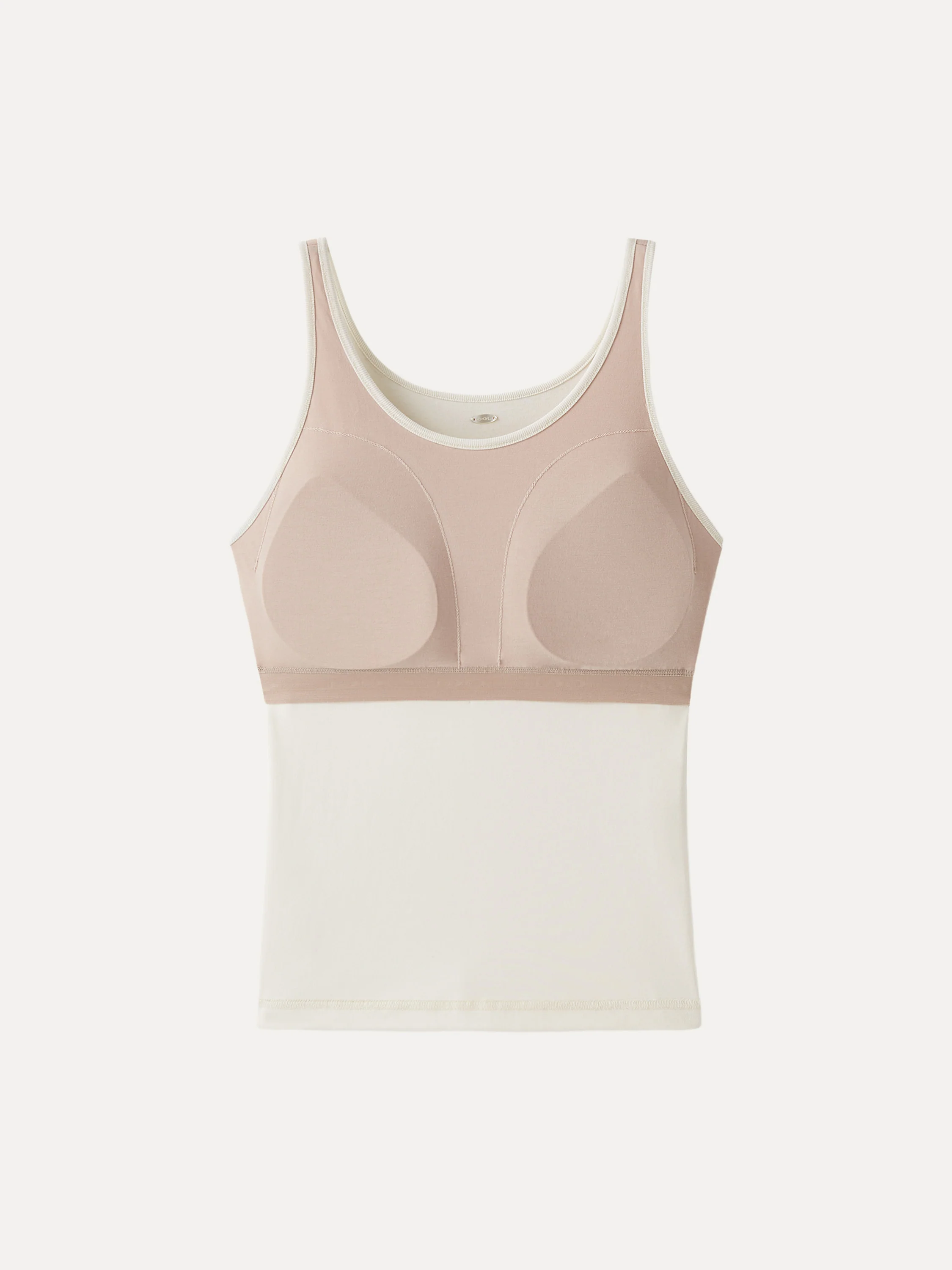 Cotton Lyocell U-Neck Bra Tank - Image 8