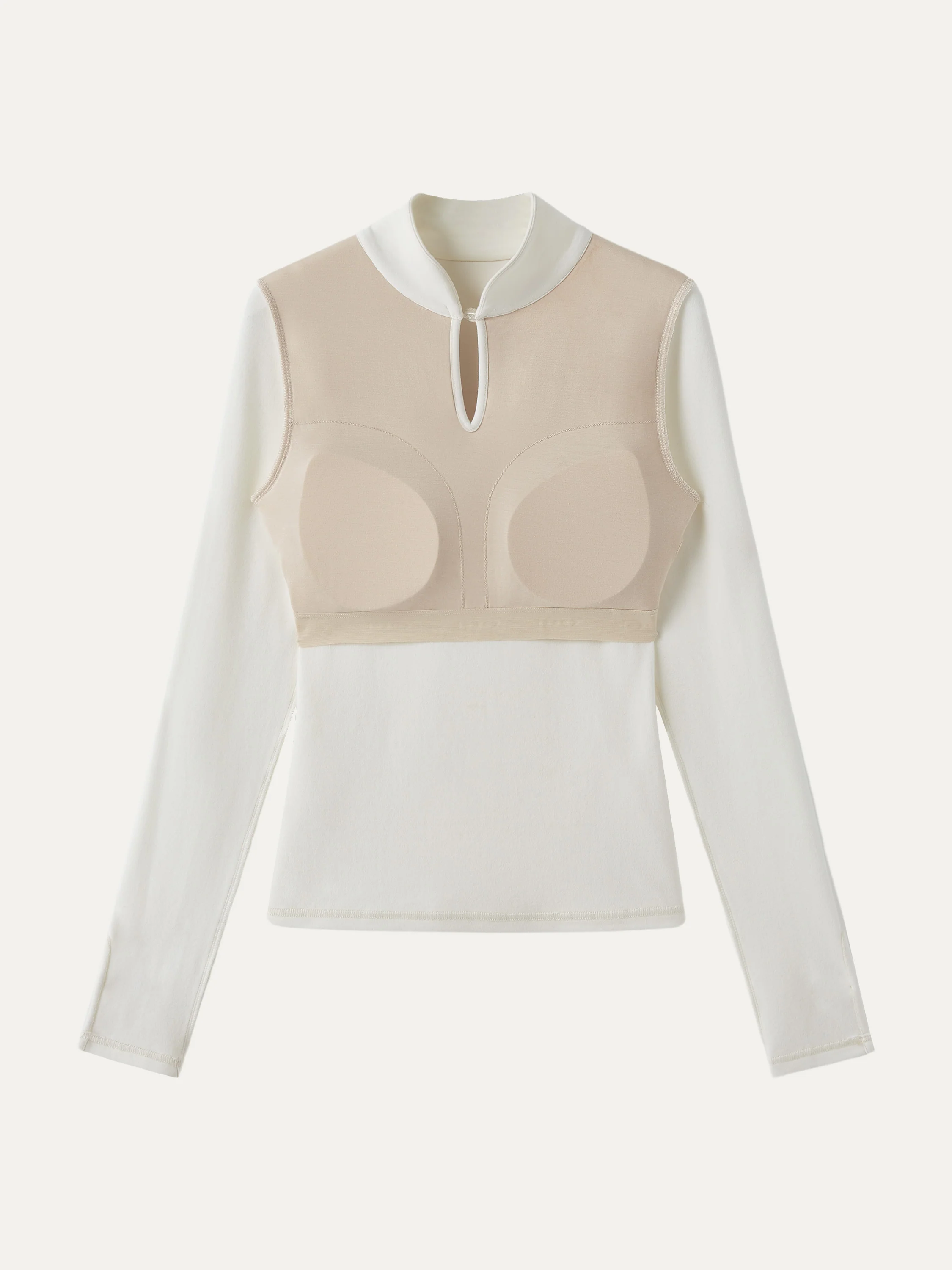 Mandarin Collar Frog Button Bra Top Limited Edition - Image 11