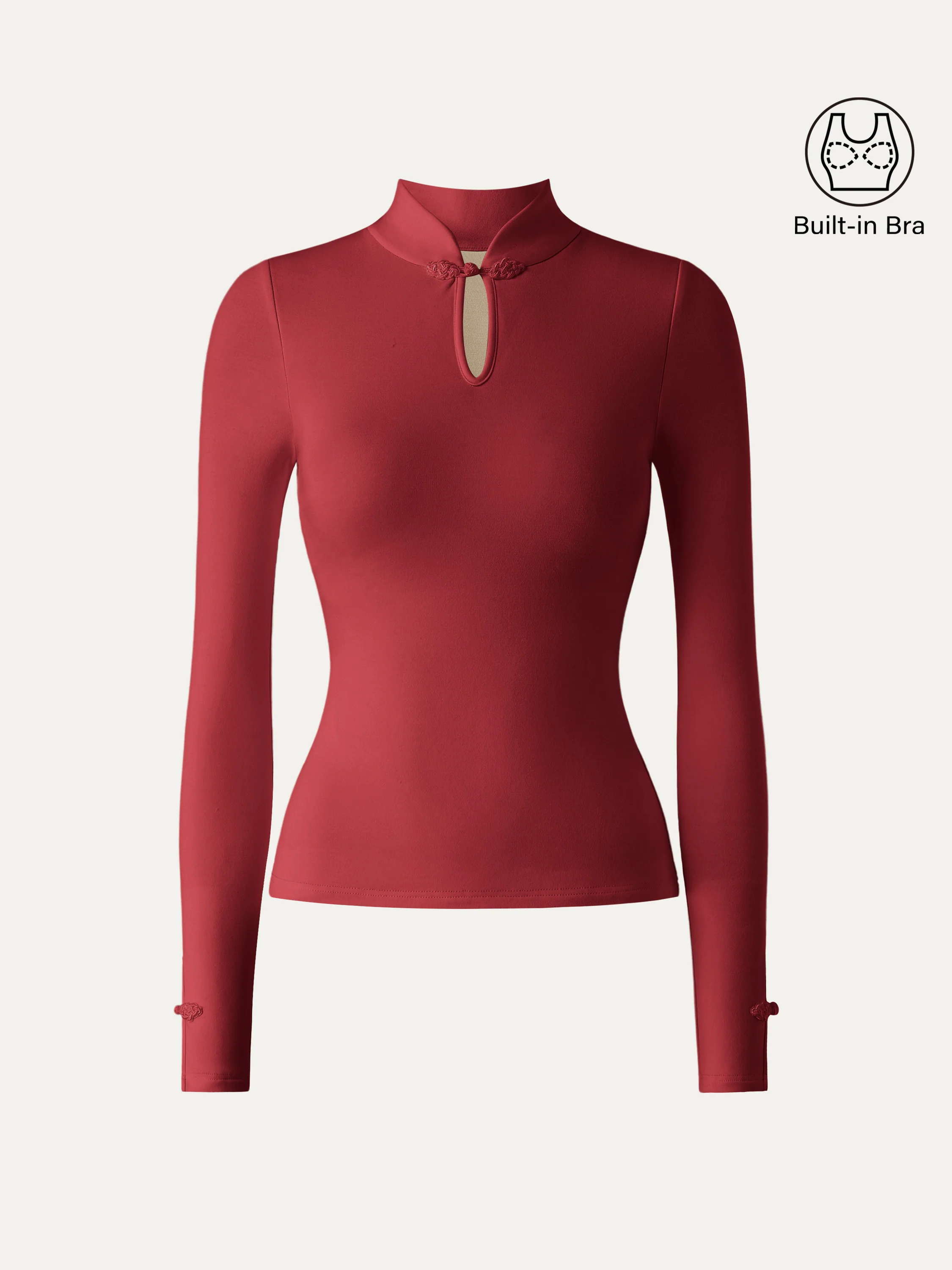 Mandarin Collar Frog Button Bra Top Limited Edition - Image 13