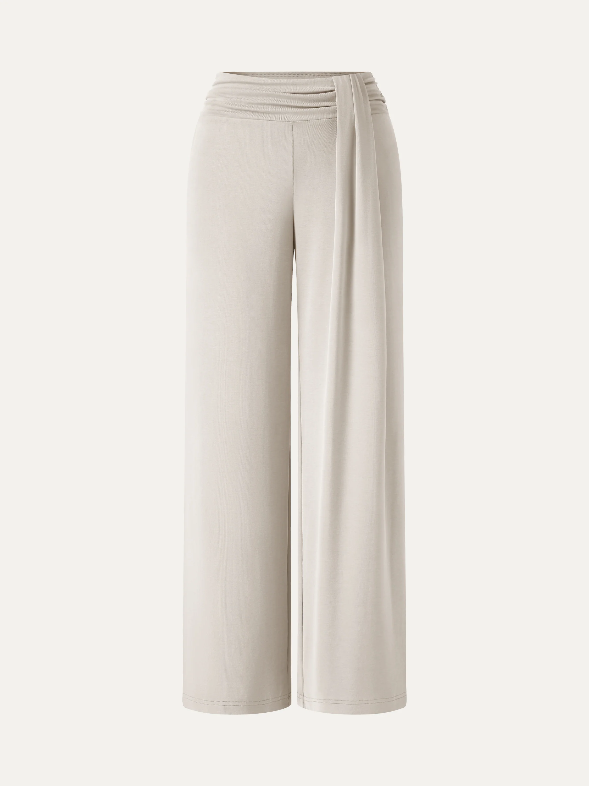 Mid-Rise Relaxed Wide-Leg Lounge Pants - Image 10