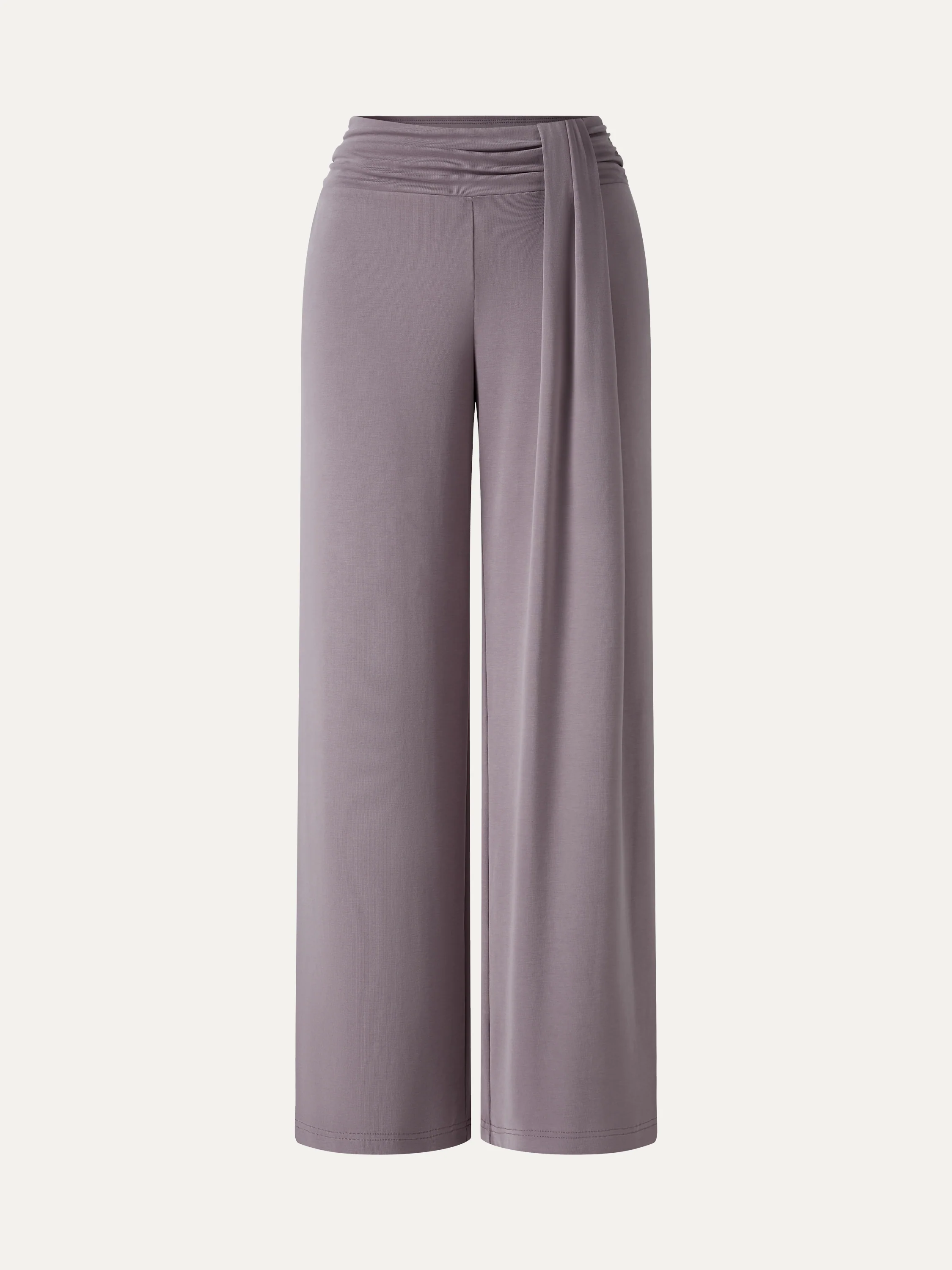 Mid-Rise Relaxed Wide-Leg Lounge Pants - Image 11