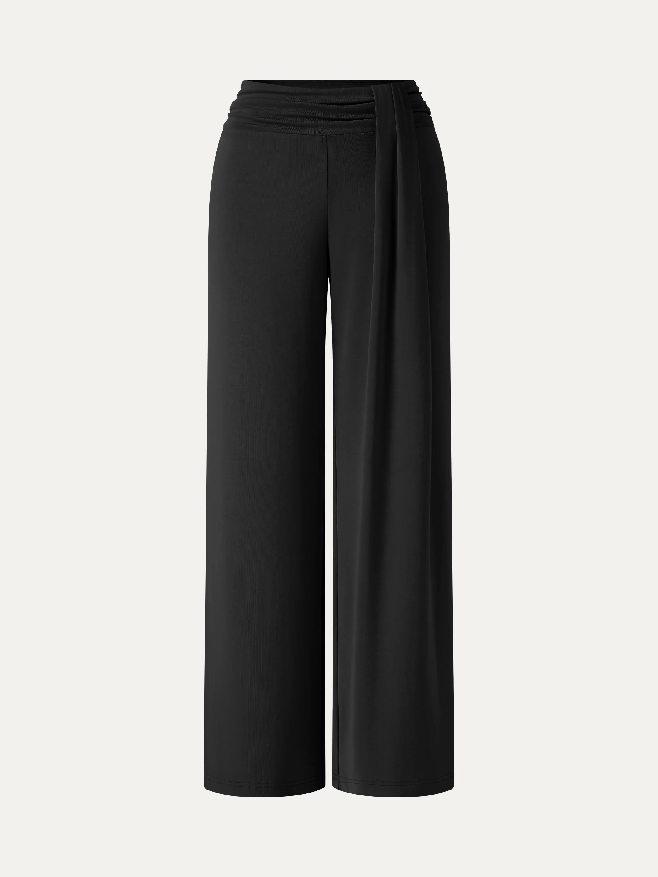 Mid-Rise Relaxed Wide-Leg Lounge Pants - Image 14