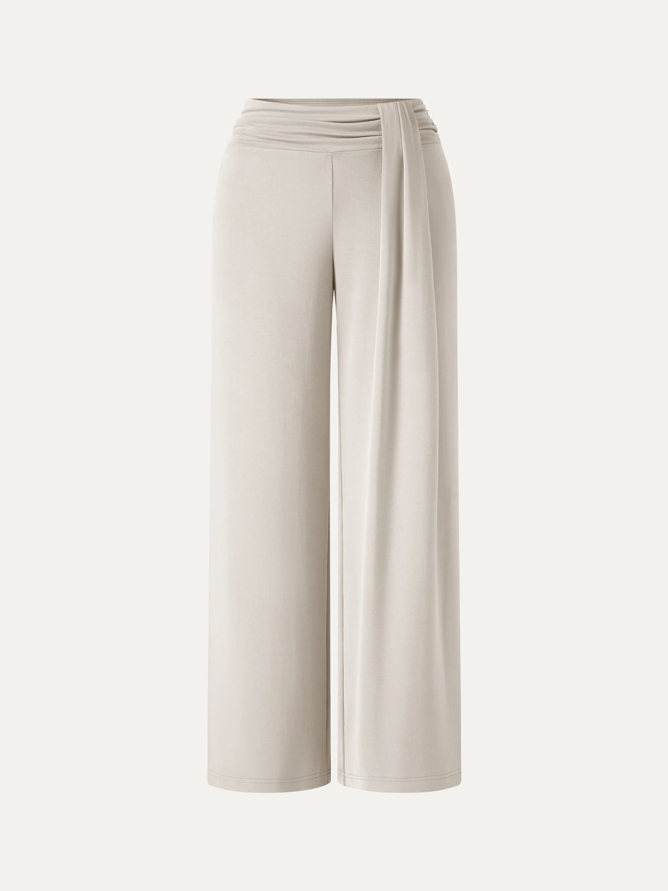 Mid-Rise Relaxed Wide-Leg Lounge Pants - Image 22