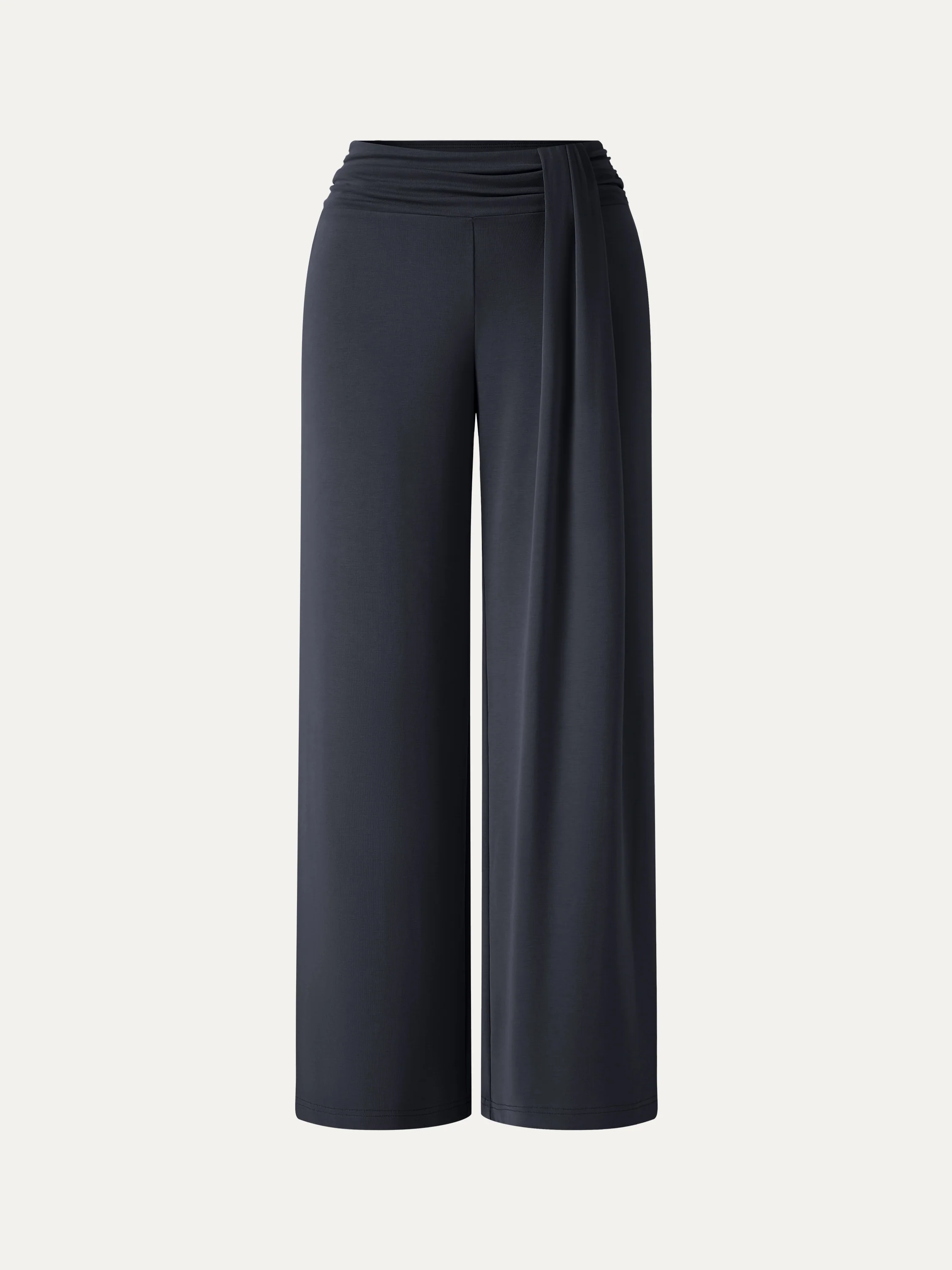 Mid-Rise Relaxed Wide-Leg Lounge Pants - Image 24