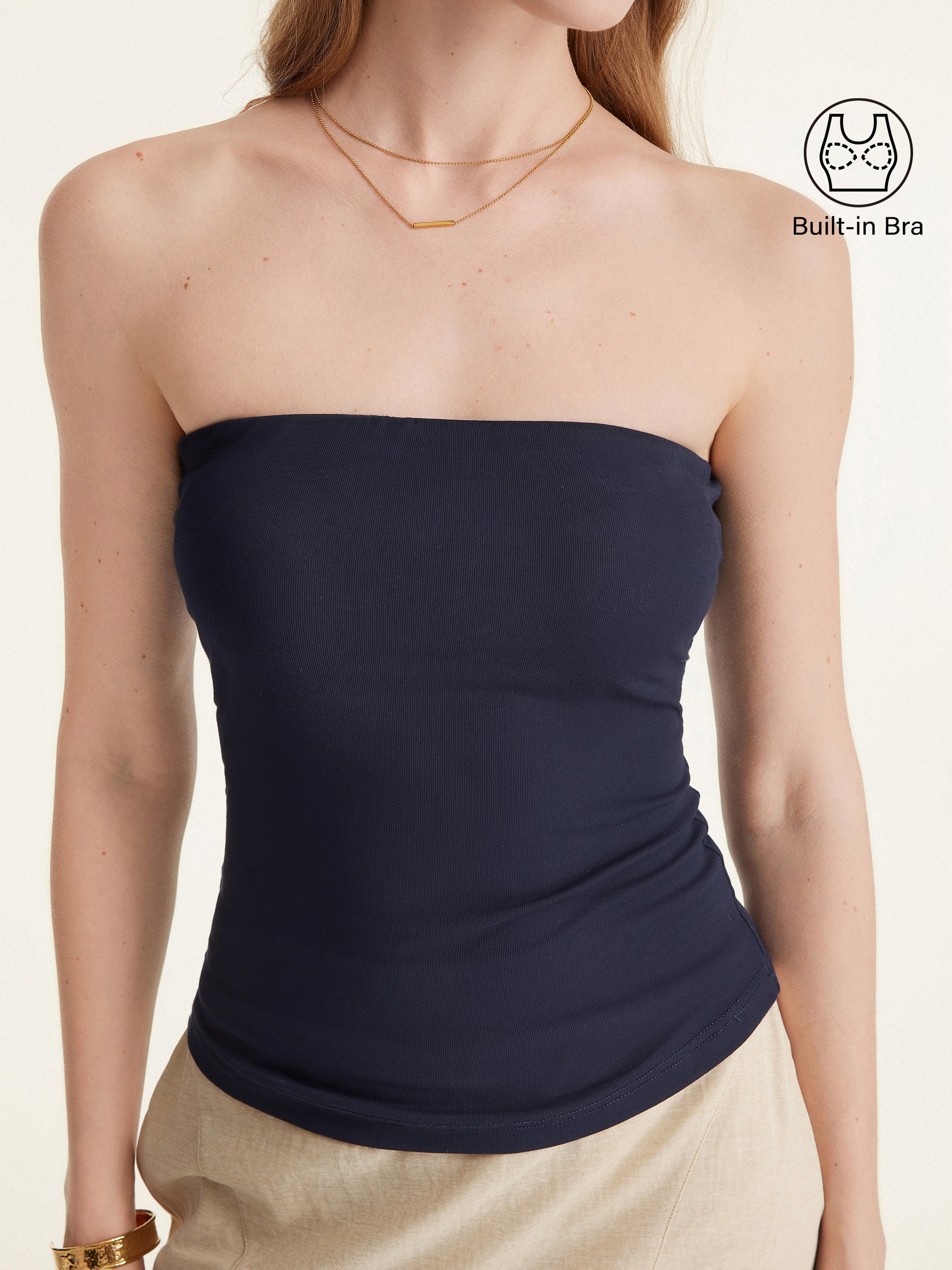 Non-slip Essential Tube Bra Top - Image 3