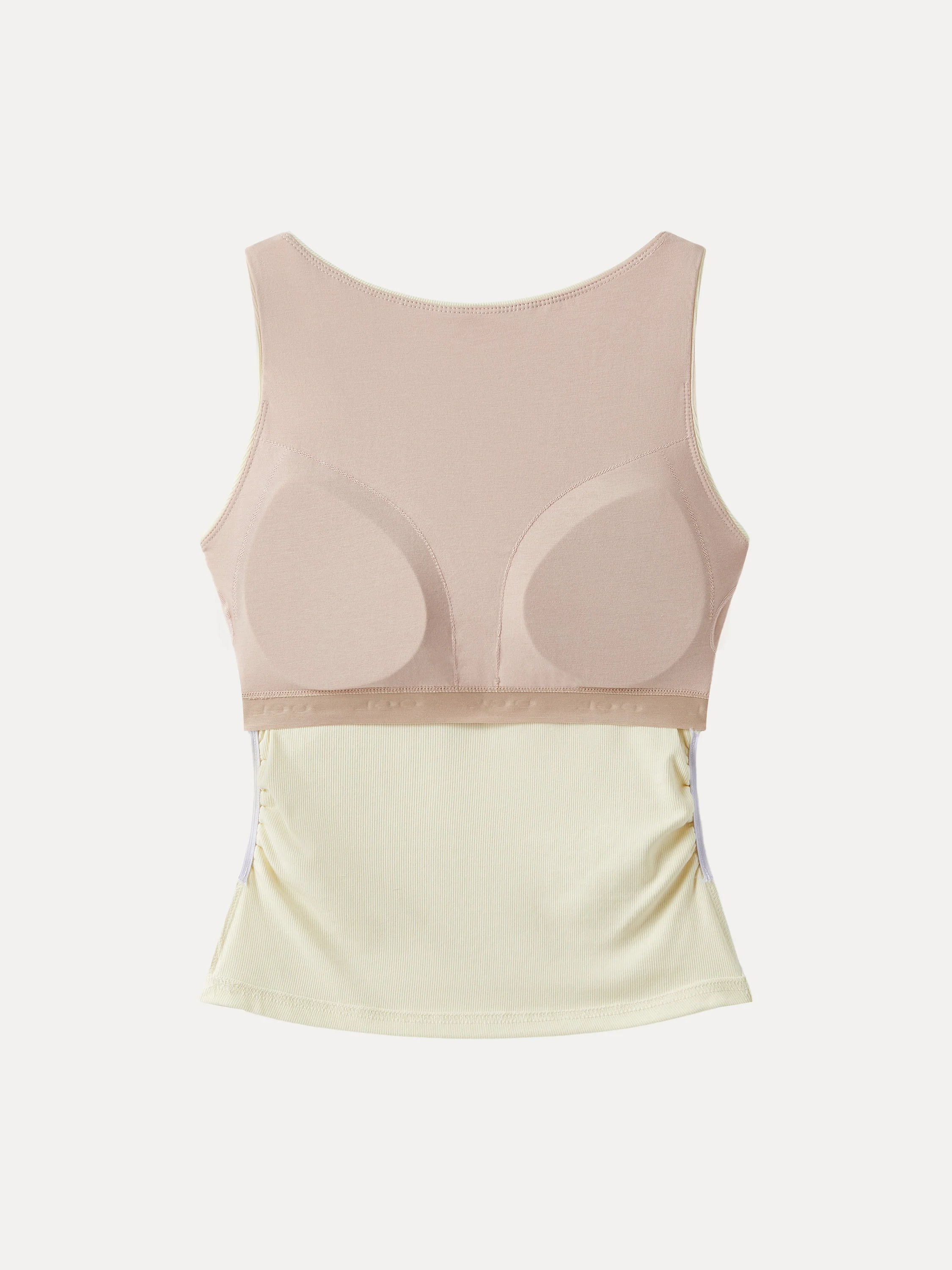 Elastic Open Back Bra Tank - Image 15