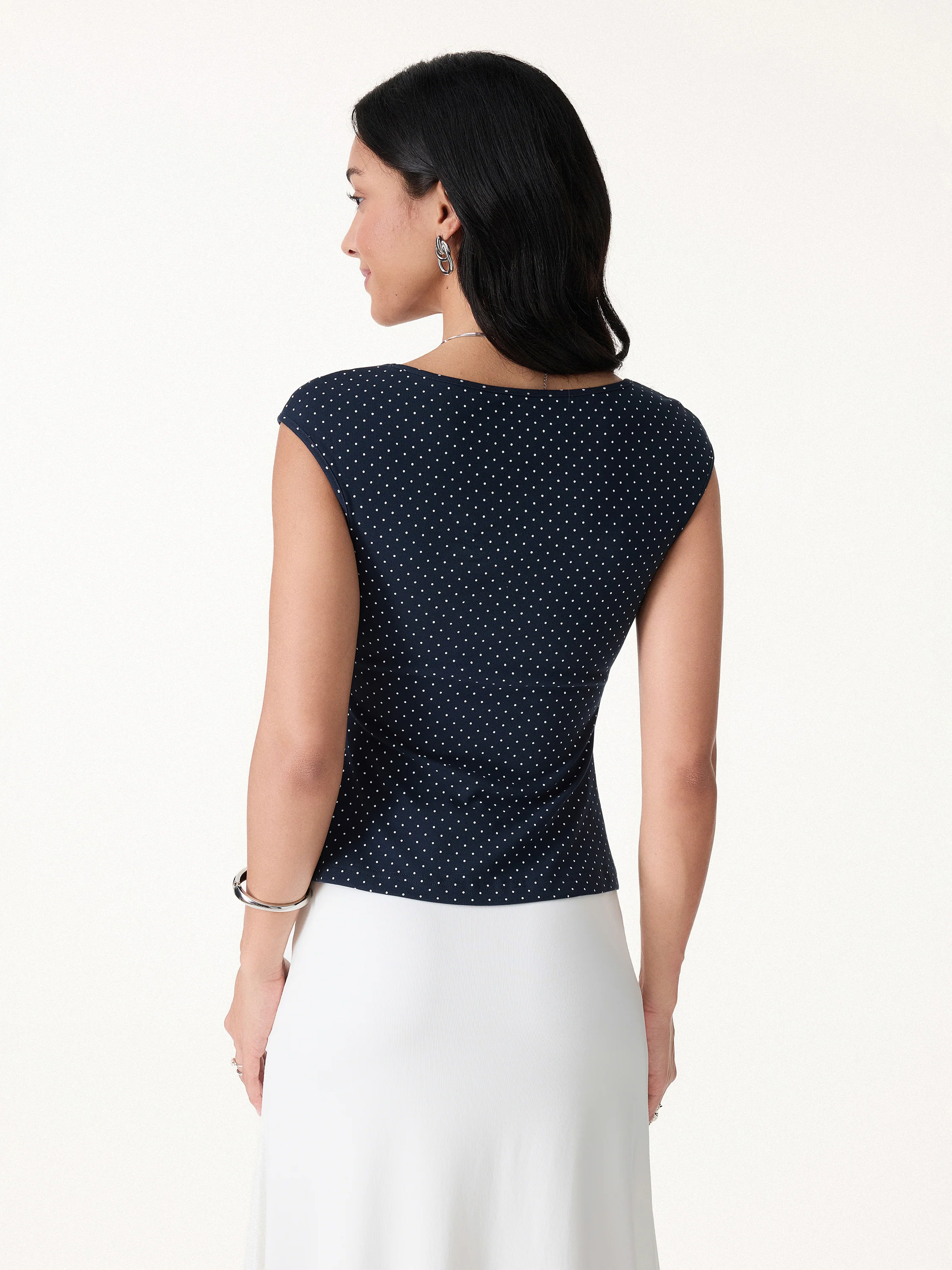 Polka Dots Square Neck Bra Top - Image 8