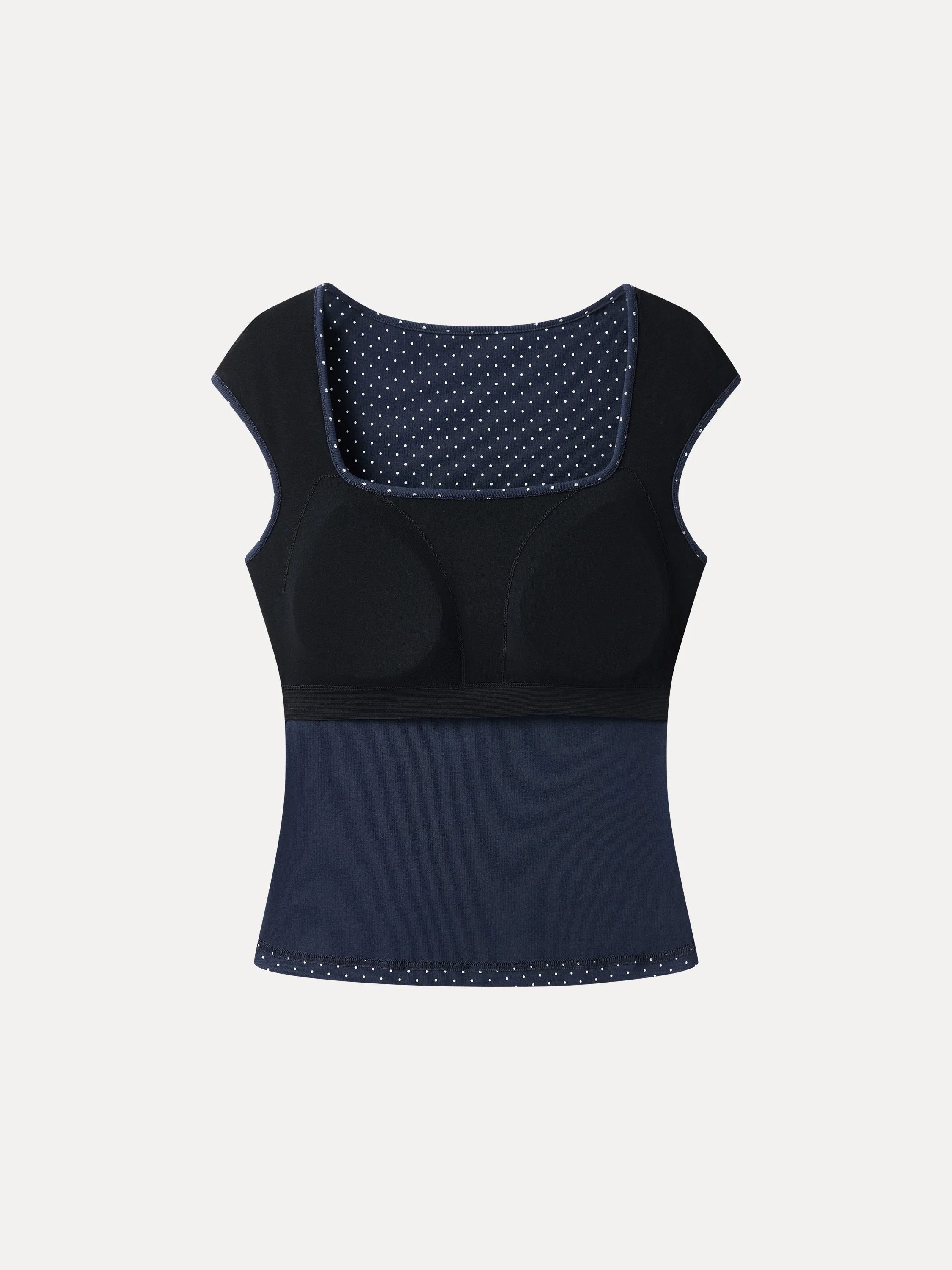Polka Dots Square Neck Bra Top - Image 9