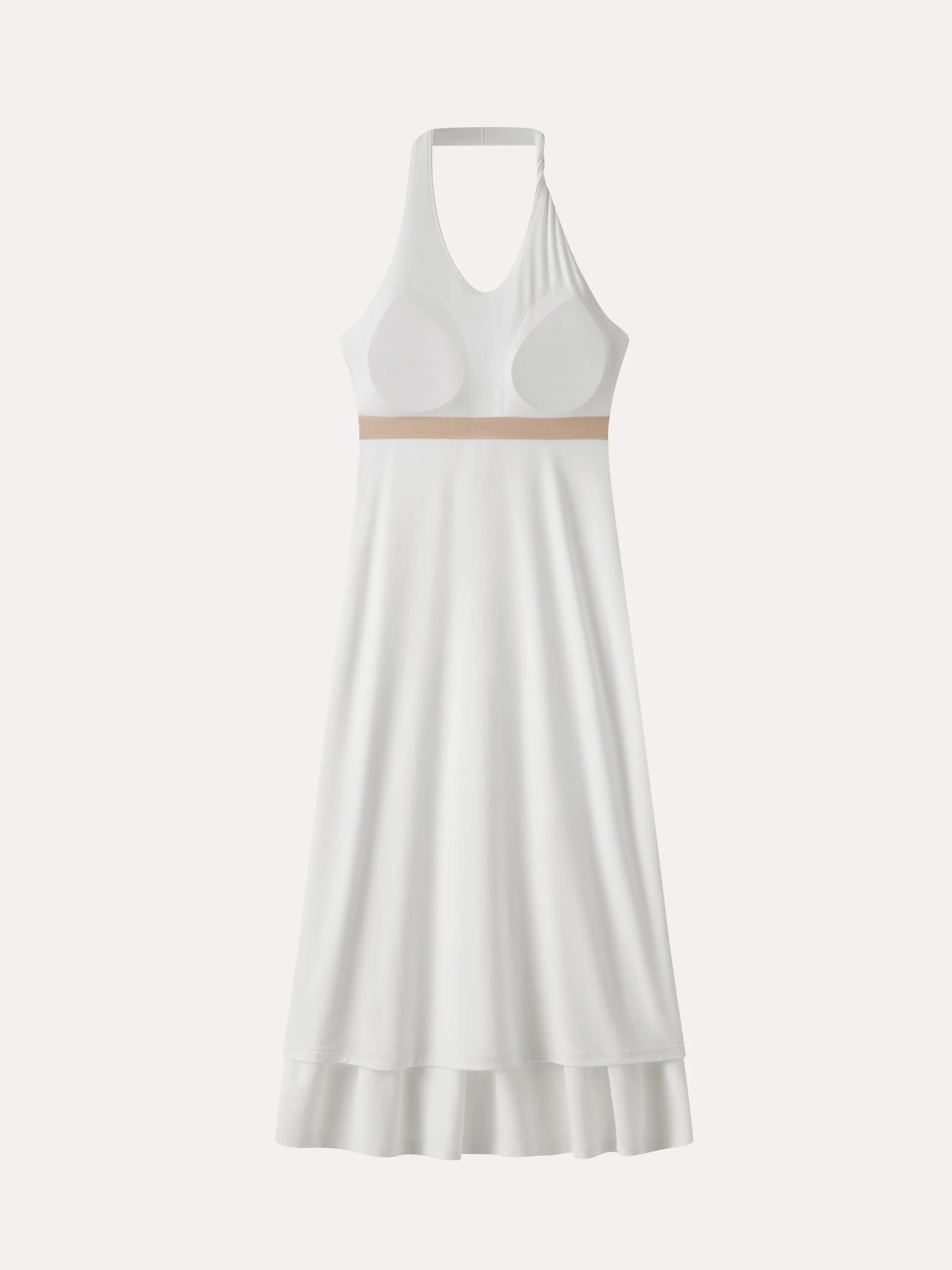Ponte Halter Neck Open Back Bra Dress - Image 10