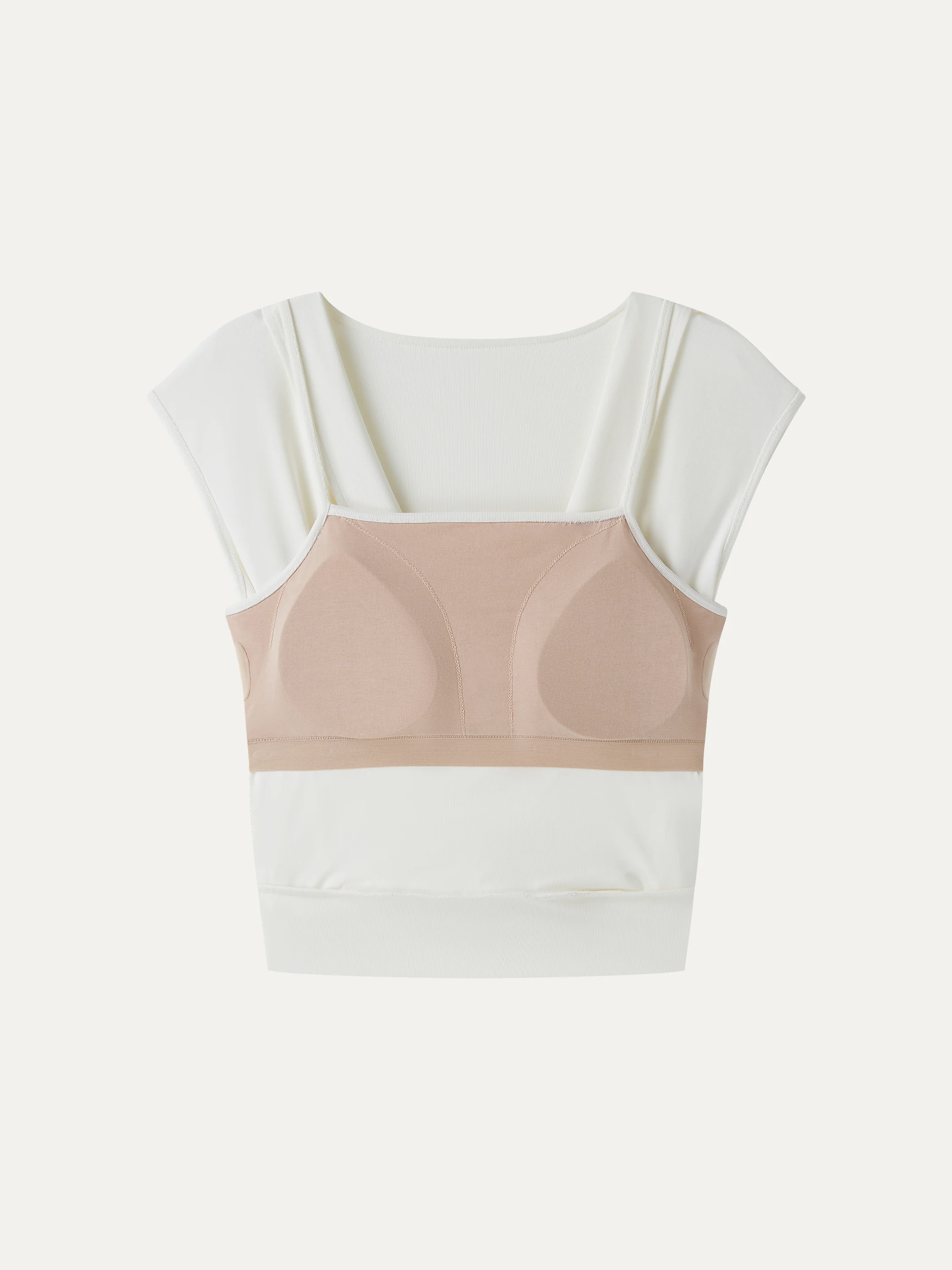 Sandwashed Modal 2-in-1 Wrap Bra Tank - Image 10