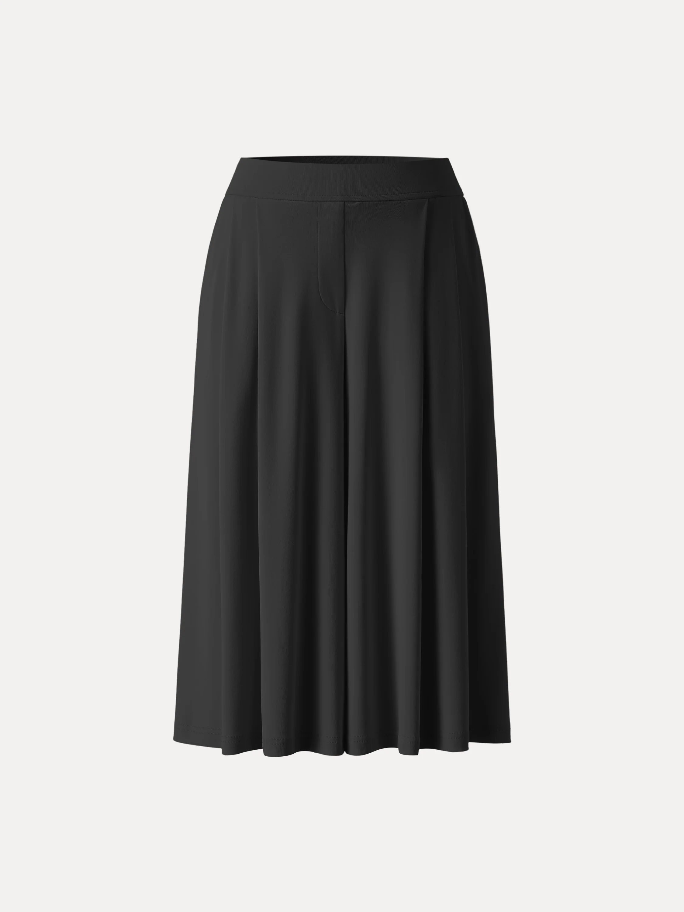 Sandwashed Super Flowy Cropped Palazzo Leg Pant with Pockets - Image 2