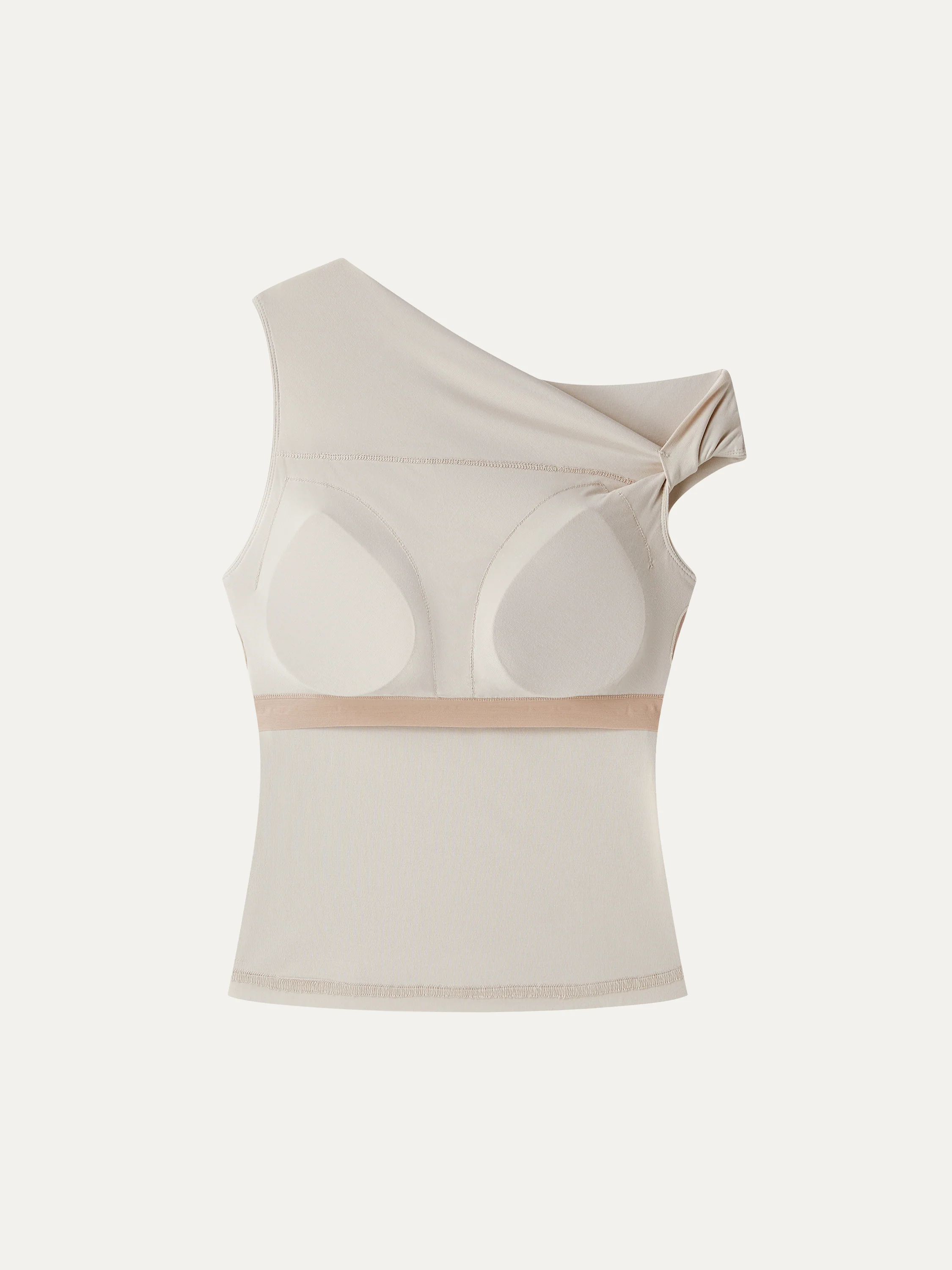 SkinKiss Asymmetrical Shoulder Bra Top - Image 7