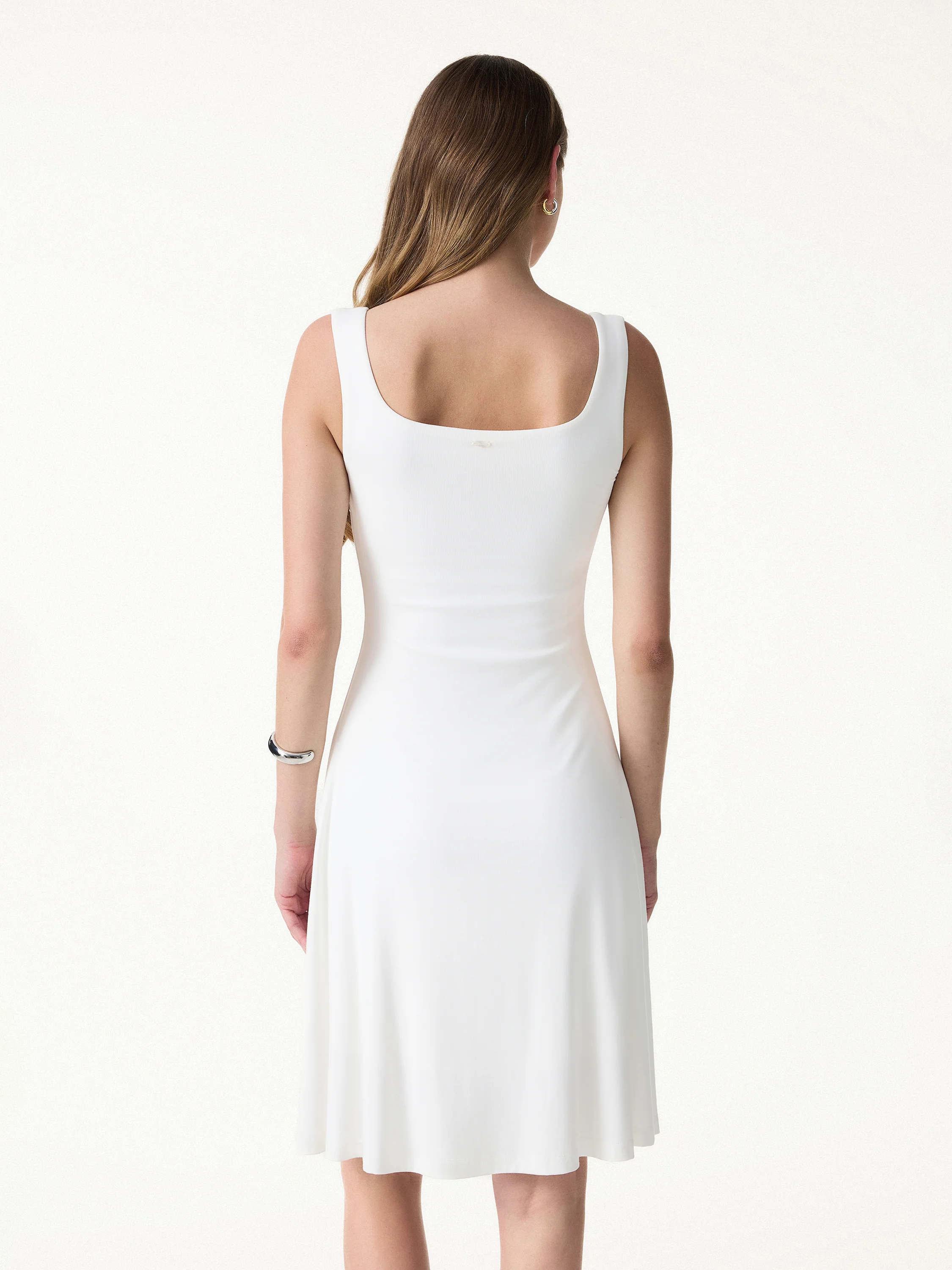 SkinKiss Cooling Square Neck Mini Bra Dress - Image 8