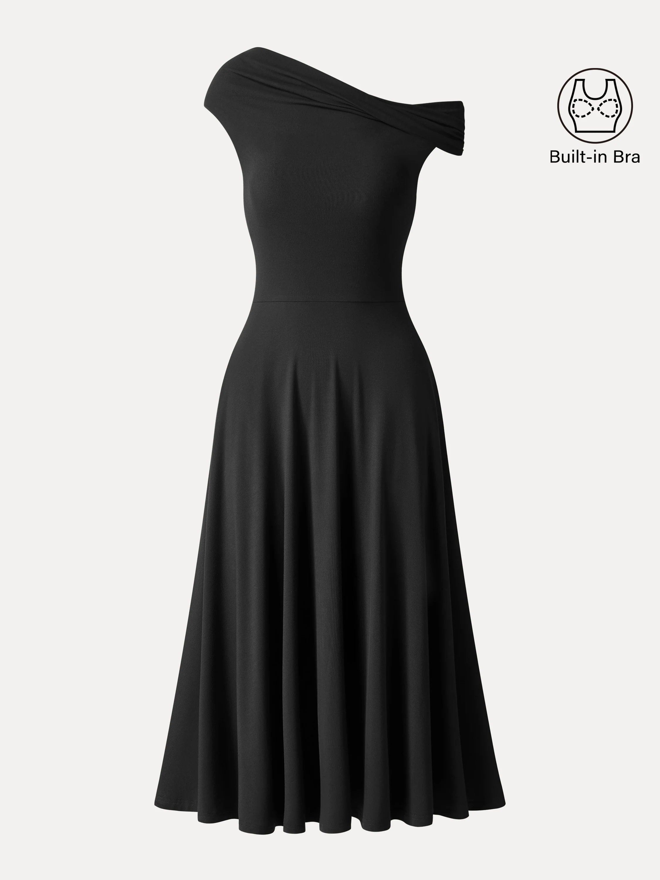 SkinKiss Multi-Wear Midi Bra Dress with Pockets - Image 14