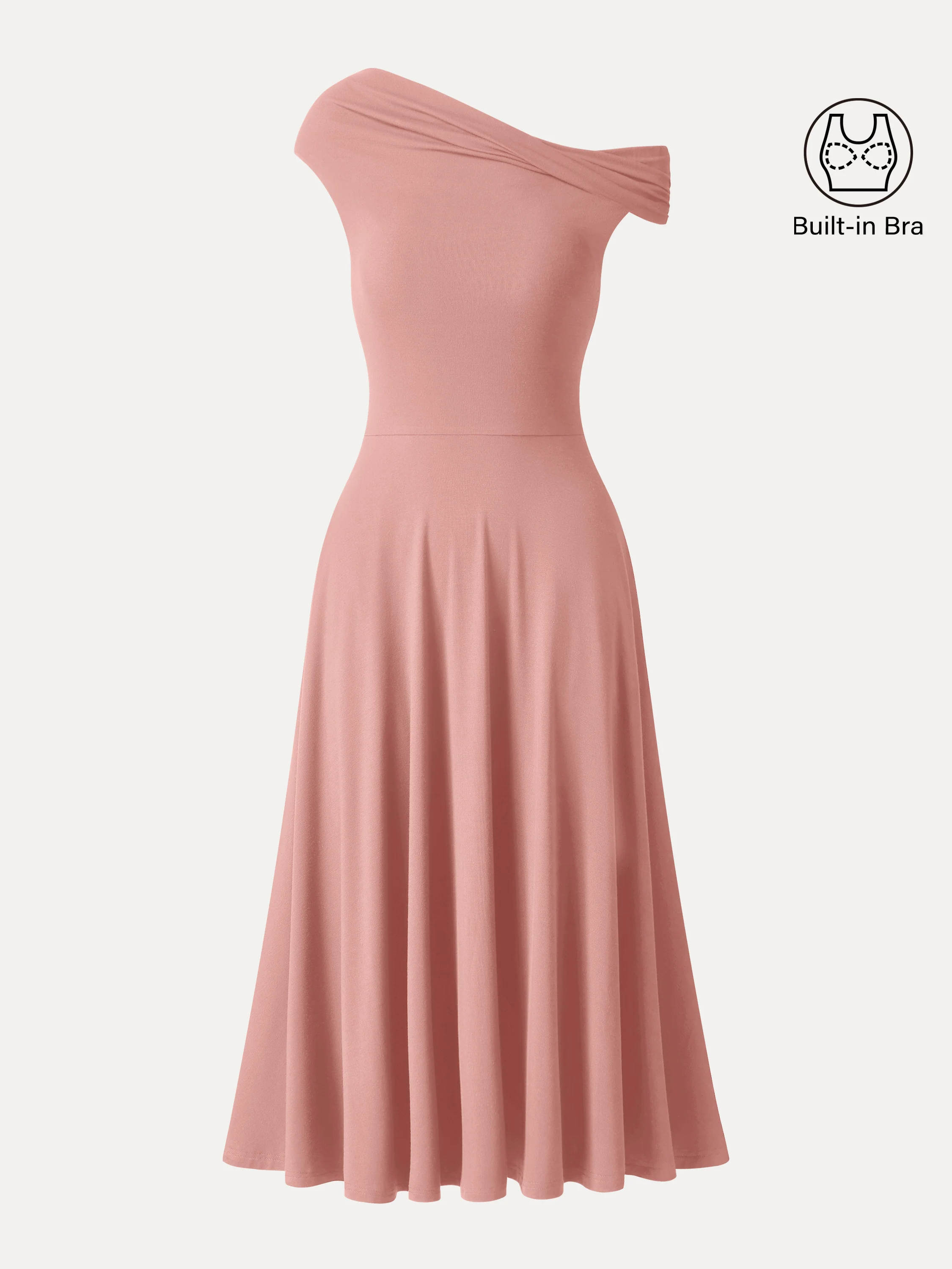 SkinKiss Multi-Wear Midi Bra Dress with Pockets - Image 15