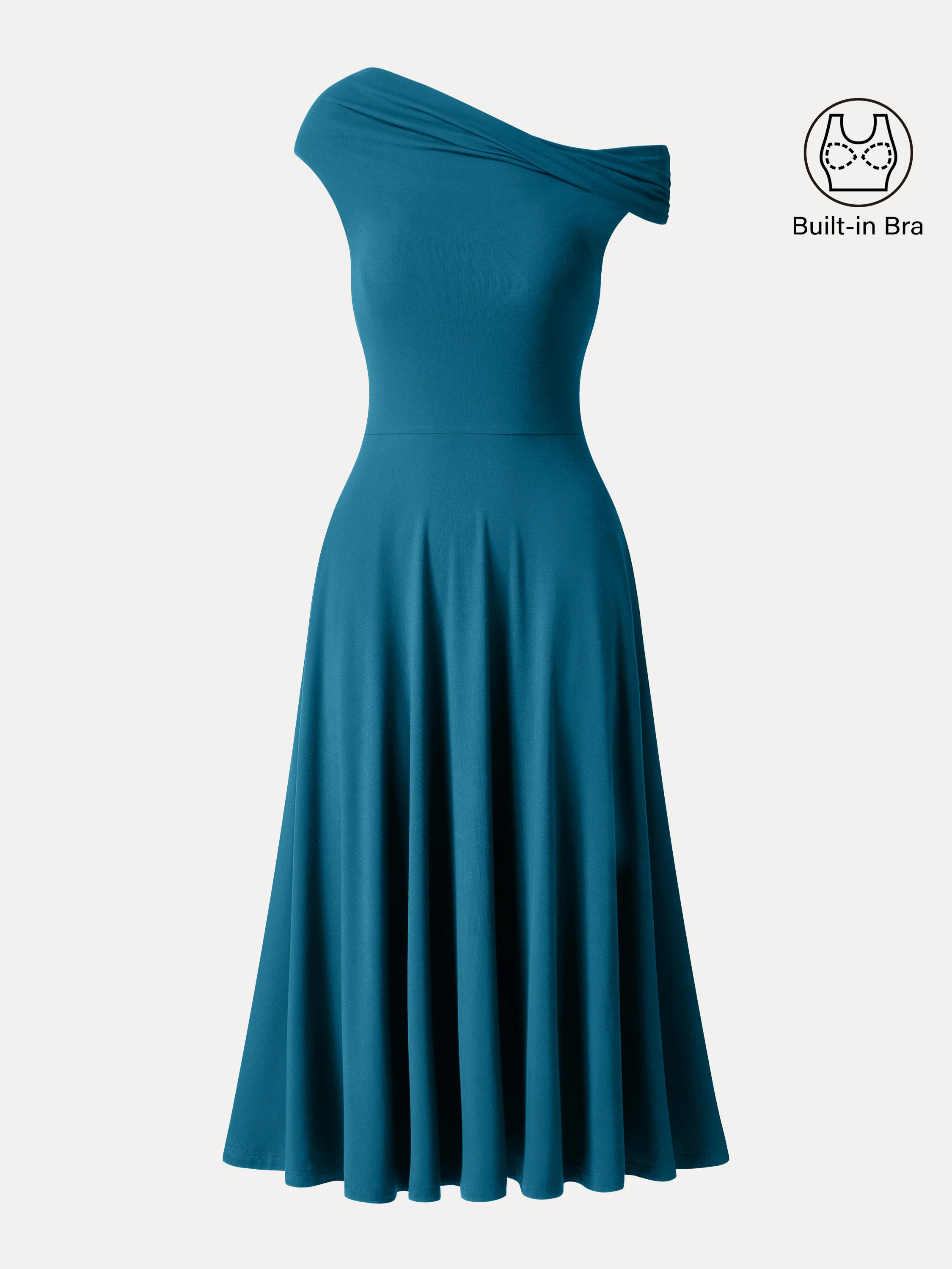 SkinKiss Multi-Wear Midi Bra Dress with Pockets - Image 17