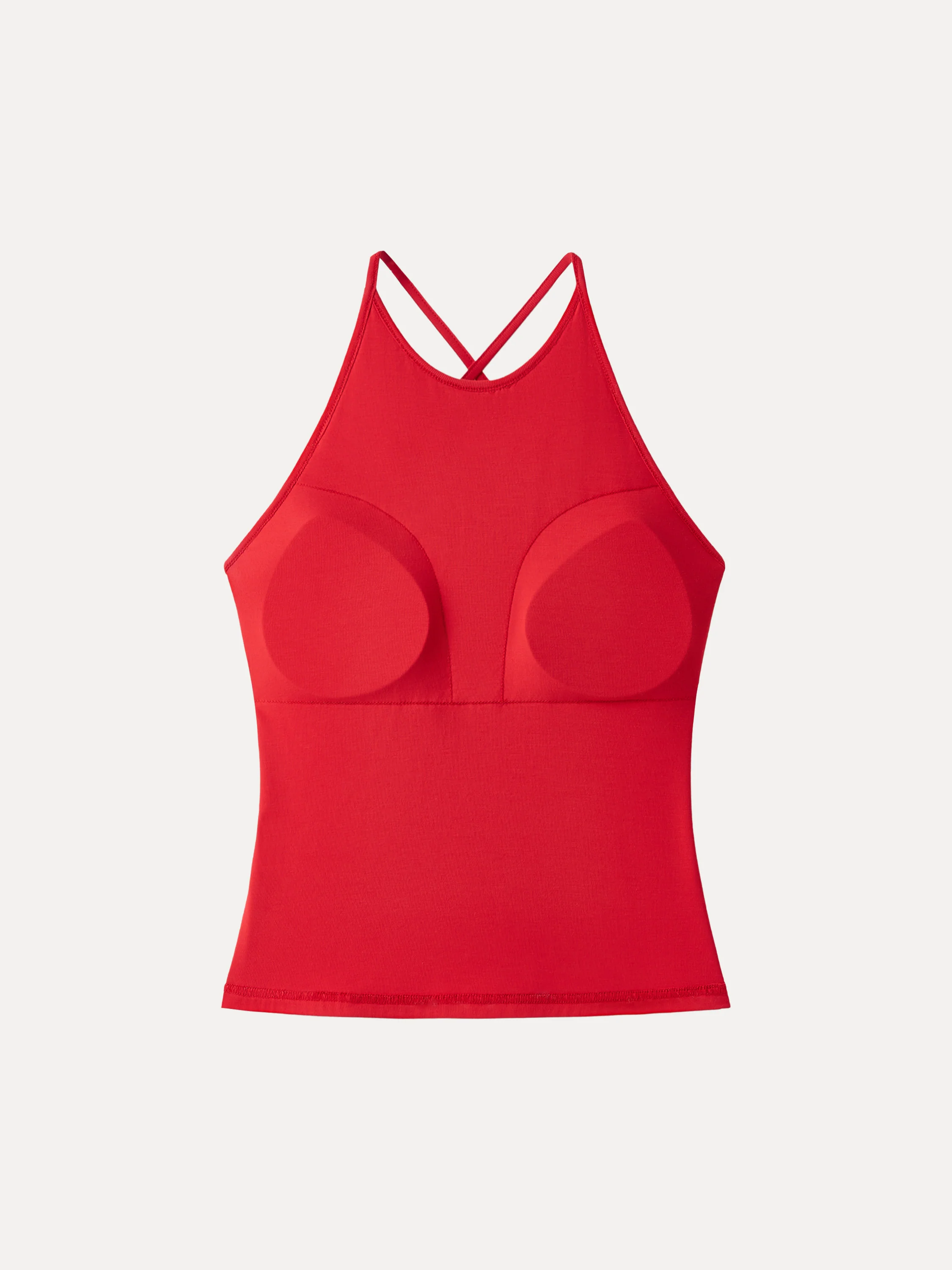 SkinKiss Round Neck Cross-Back Bandless Bra Top - Image 8