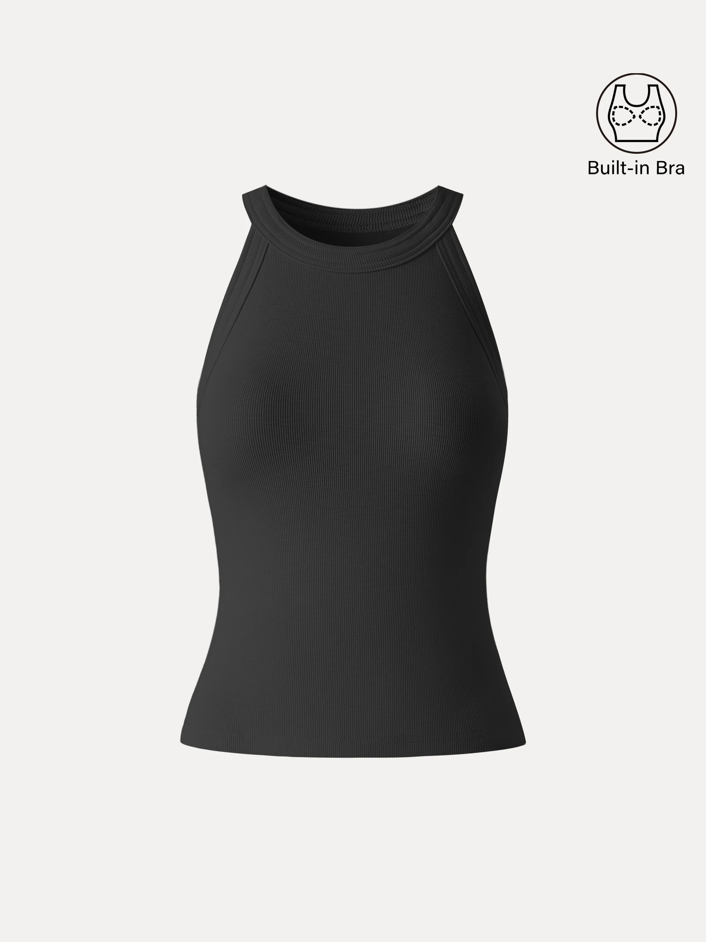 Slub Textured Summer Bra Tank Top - Image 4