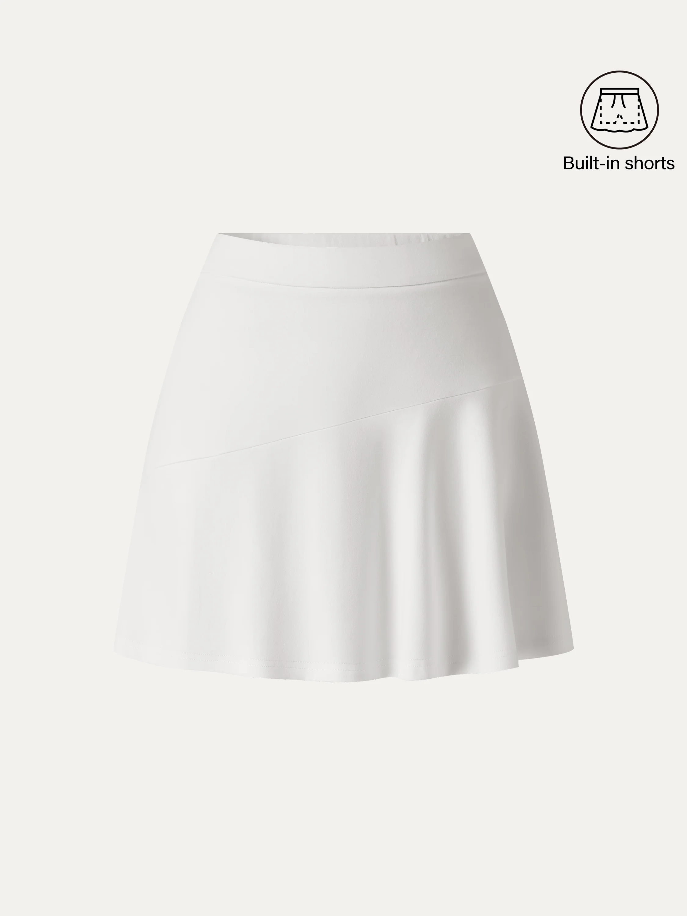 Stretch Ponte Mid Rise Pull-on Skirt - Image 10
