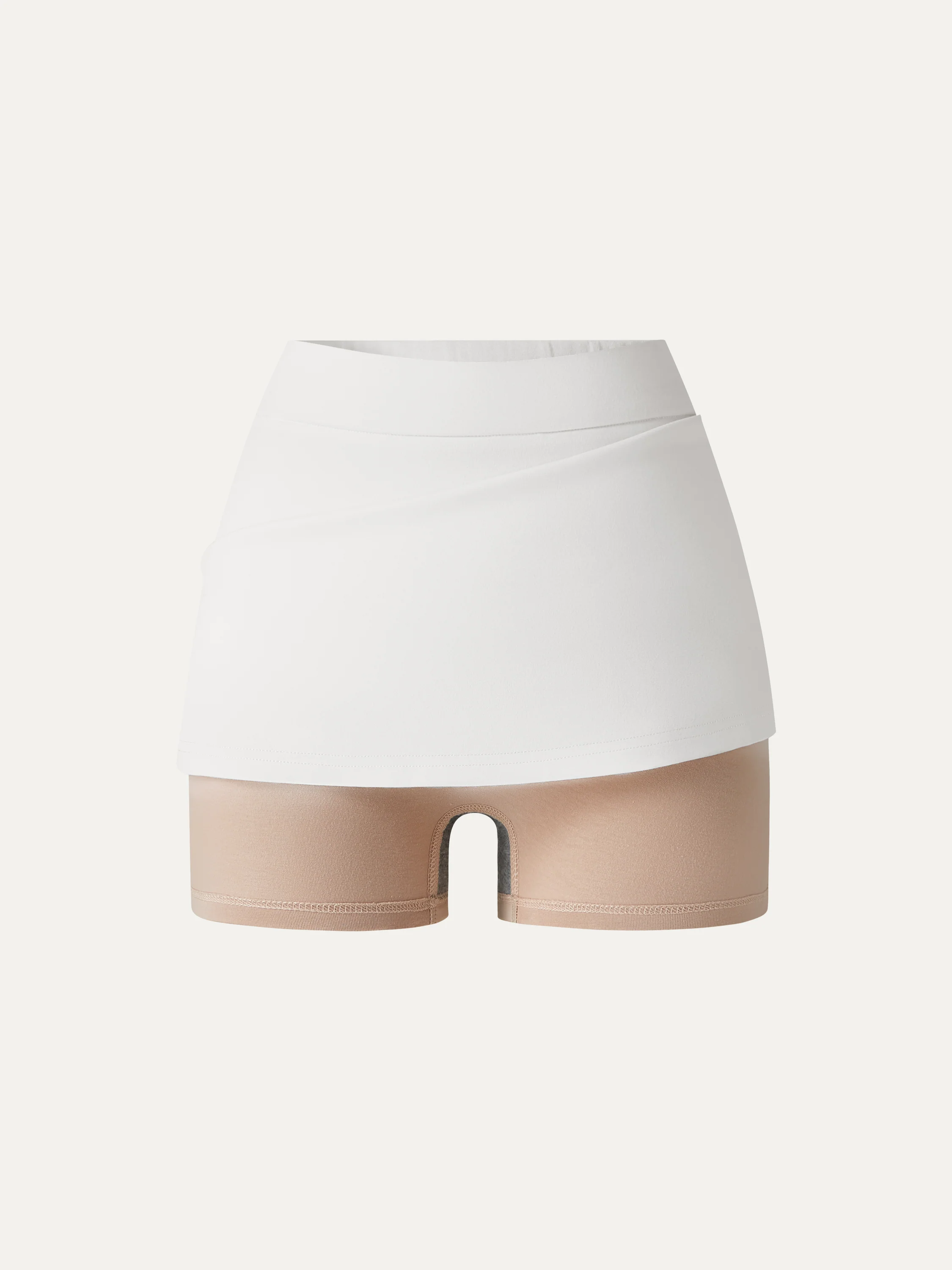Stretch Ponte Mid Rise Pull-on Skirt - Image 8